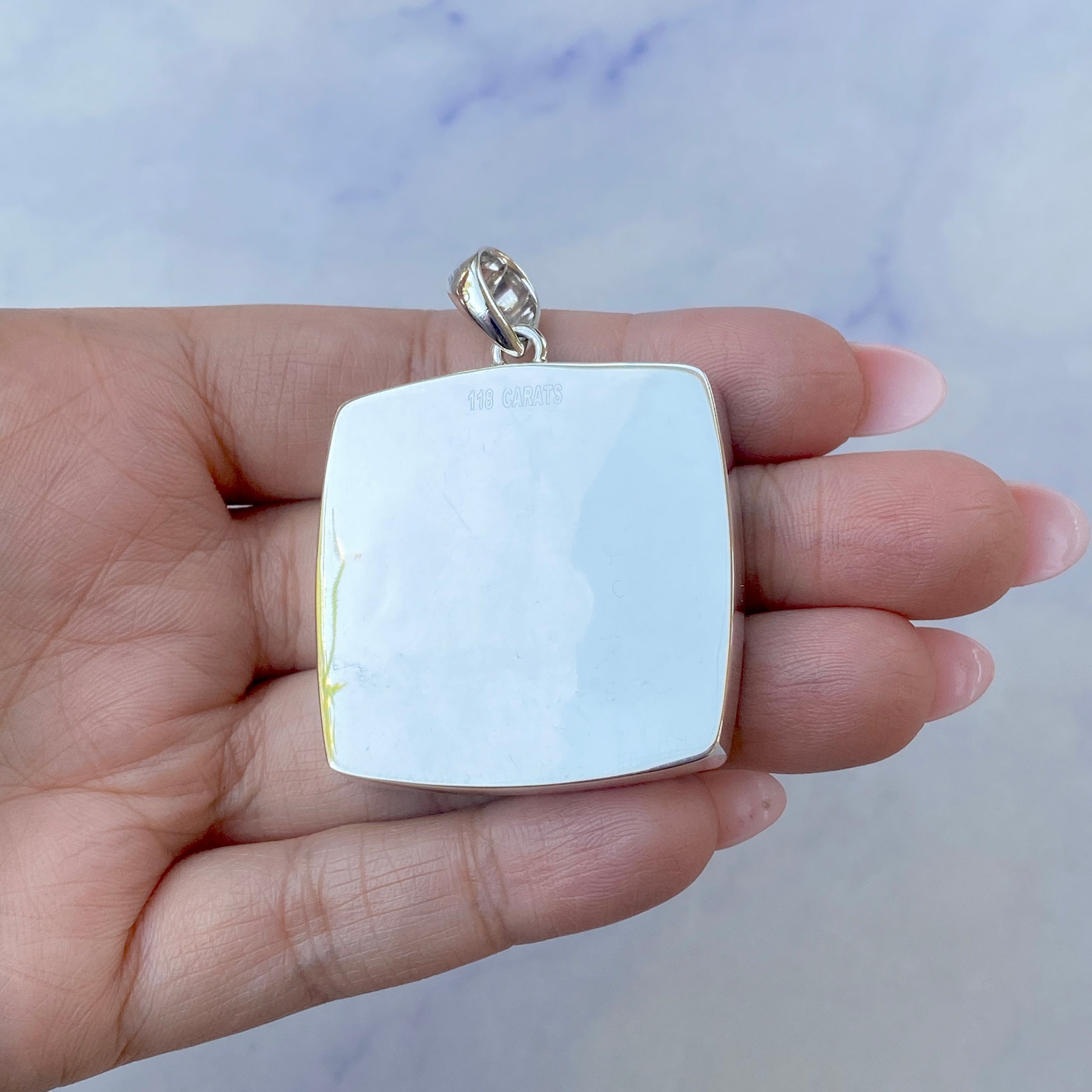 Ammolite Pendant-(AML-P-73.)