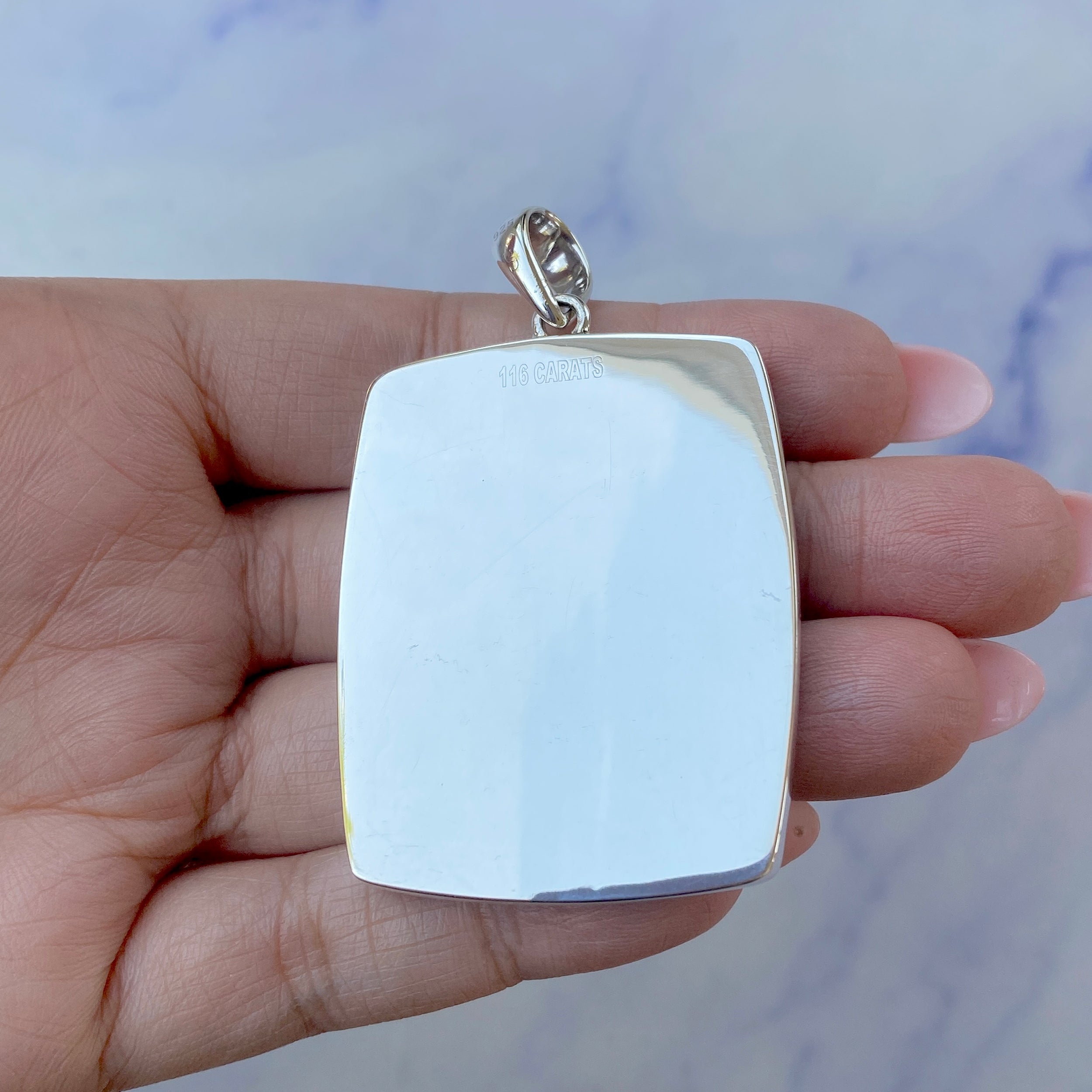 Ammolite Pendant-(AML-P-76.)