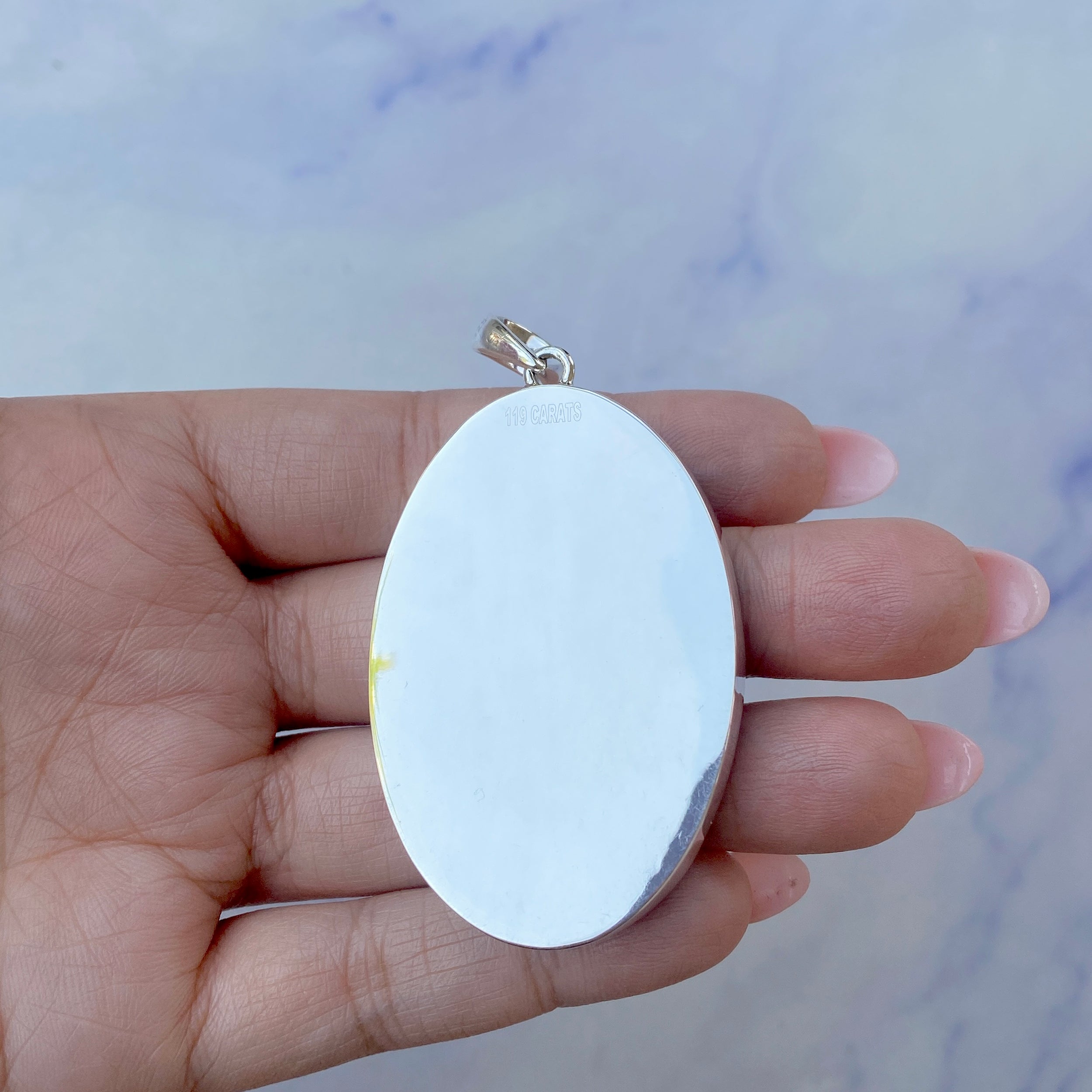 Ammolite Pendant-(AML-P-79.)