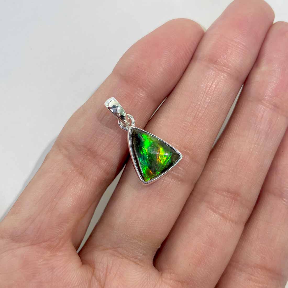 Ammolite Pendants-(AML-P-82.)