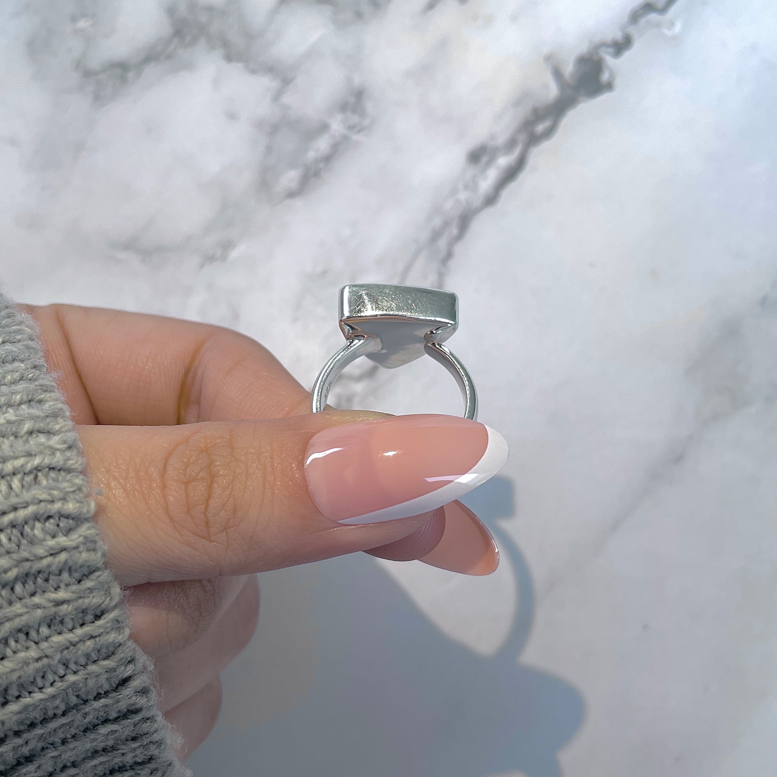 Ammolite Adjustable Ring-(AML-R-158.)