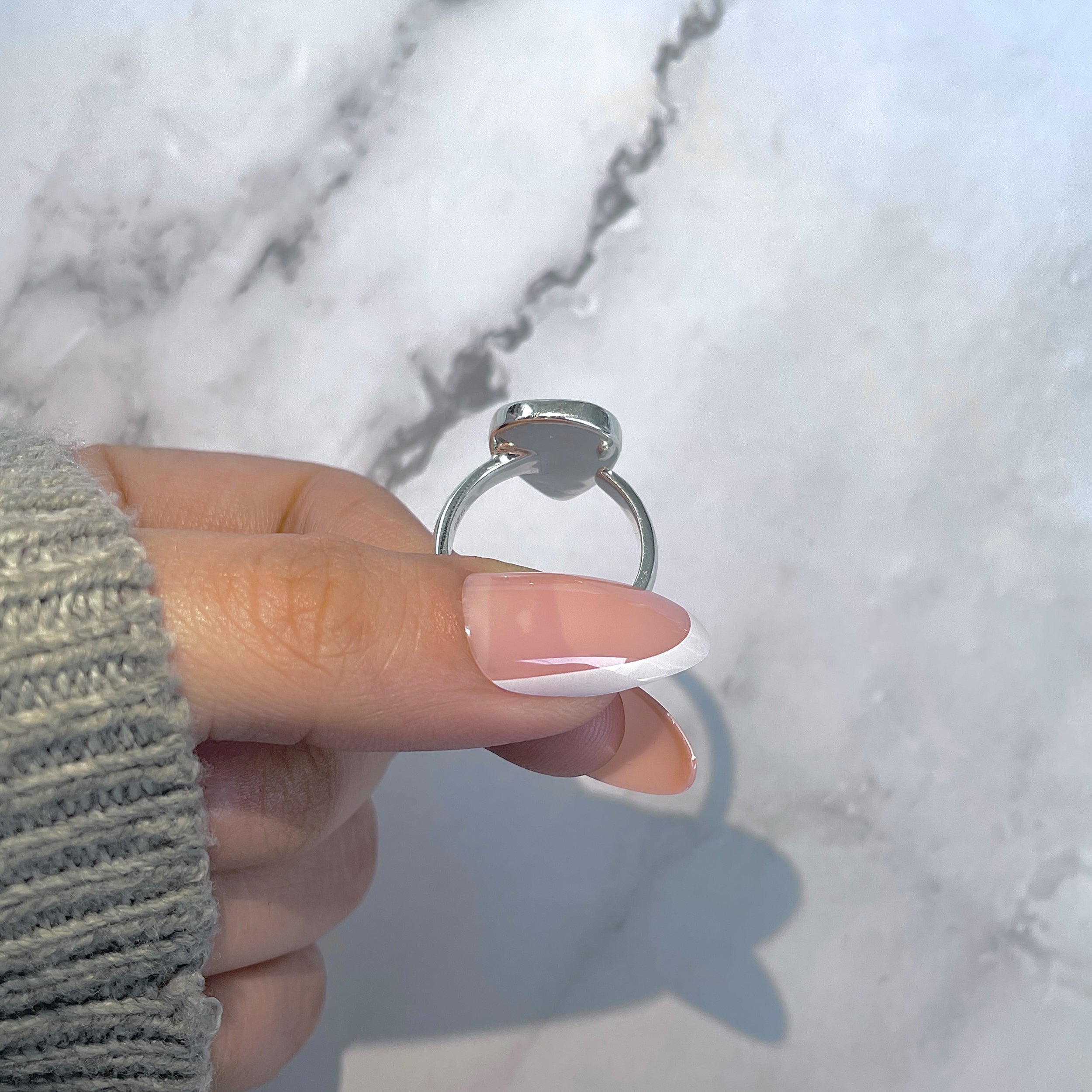 Ammolite Adjustable Ring-(AML-R-169.)