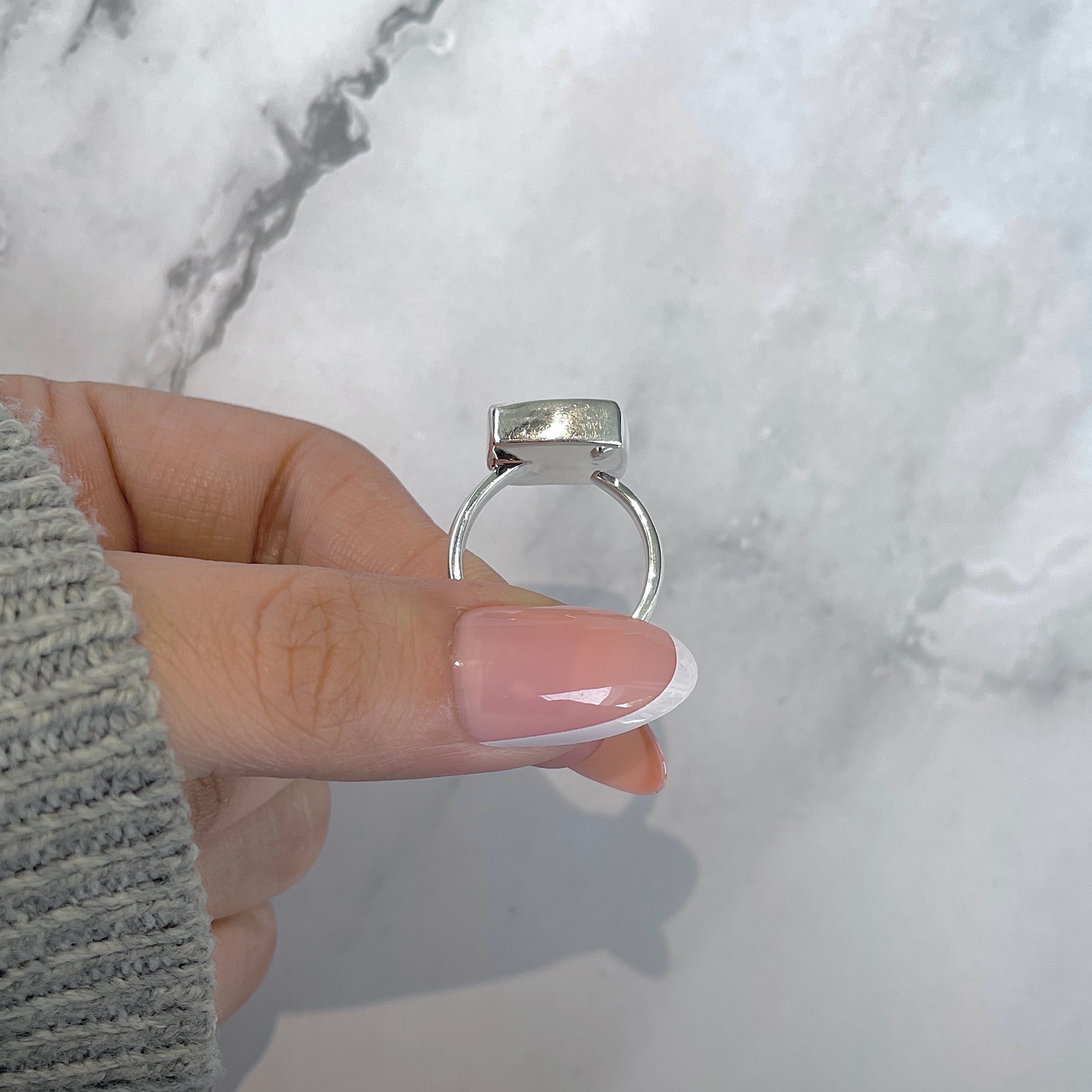 Ammolite Adjustable Ring-(AML-R-190.)