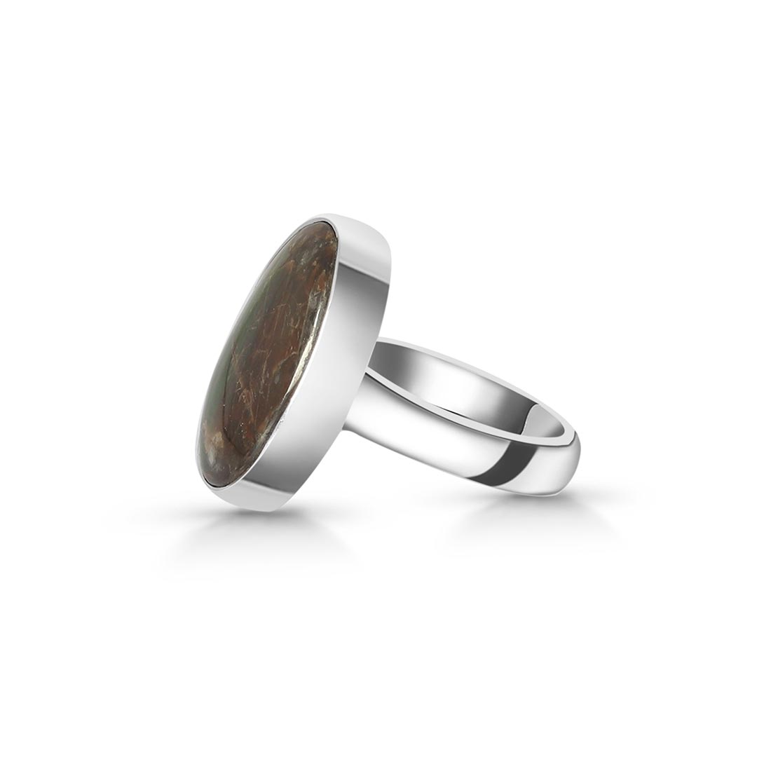 Ammolite Adjustable Ring-(AML-R-37.)