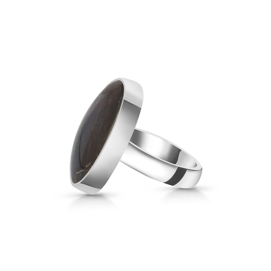 Ammolite Adjustable Ring-(AML-R-66)