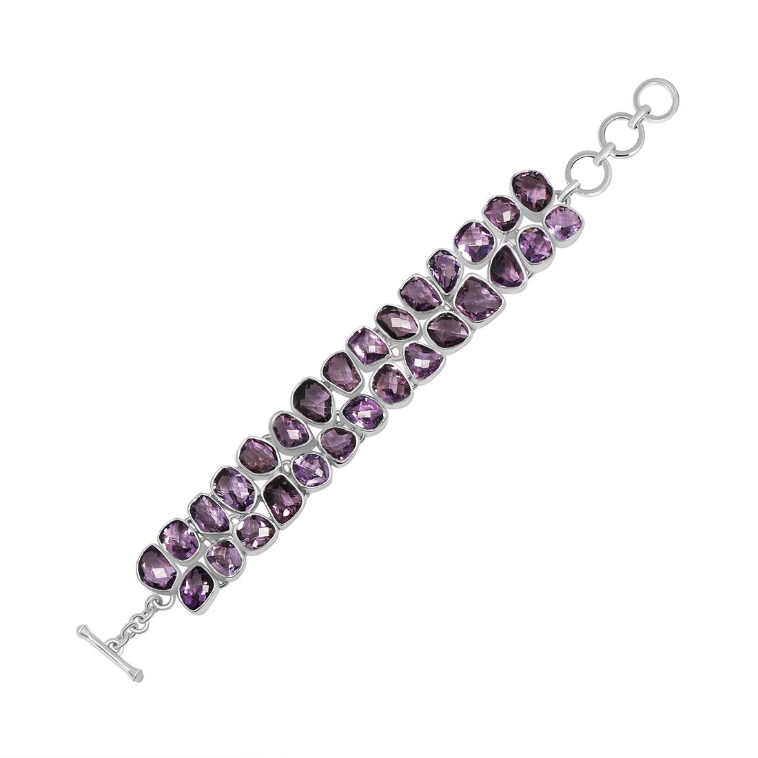 Amethyst Bracelet-(AMT-B-3.)