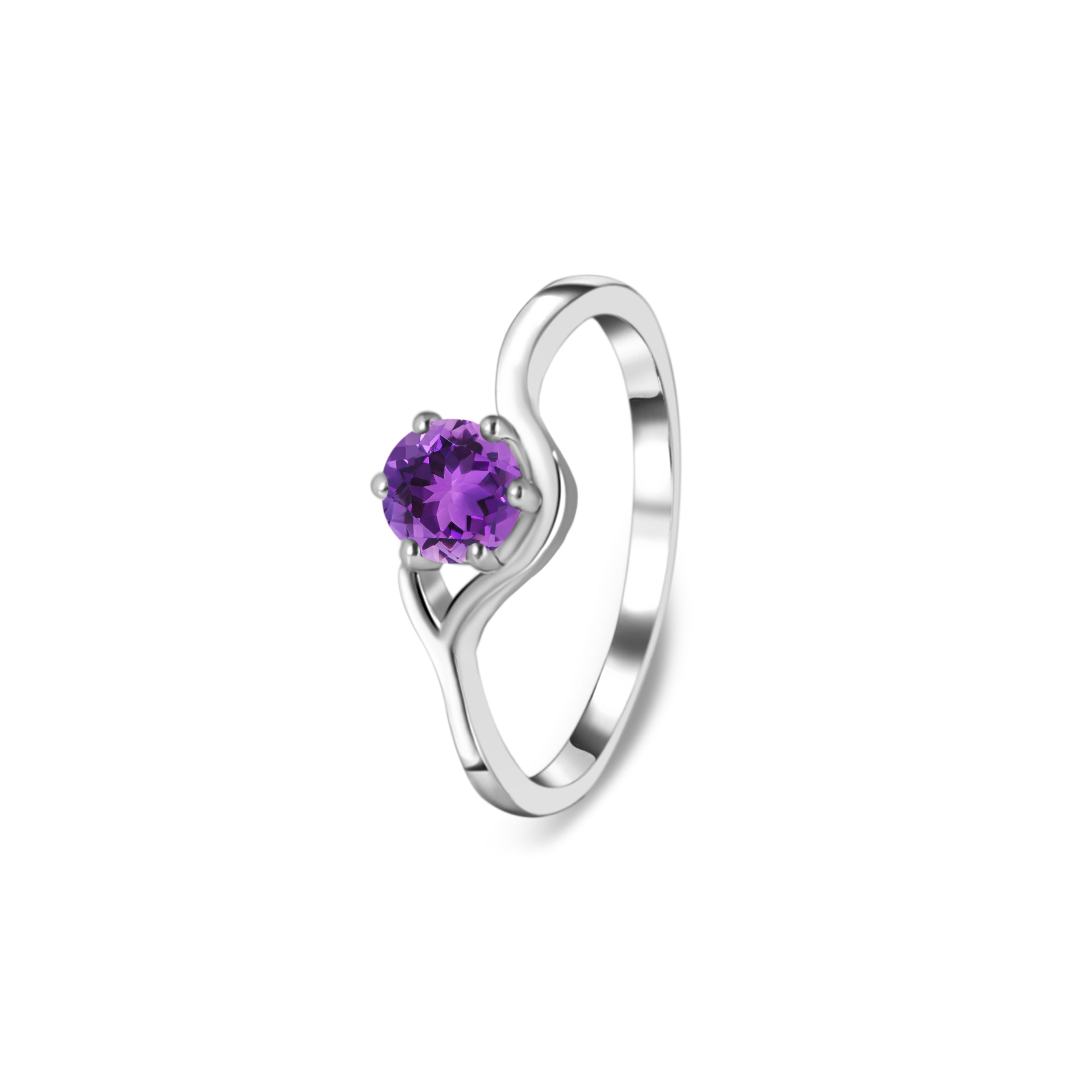 Amethyst Ring-(AMT-SR-04.)