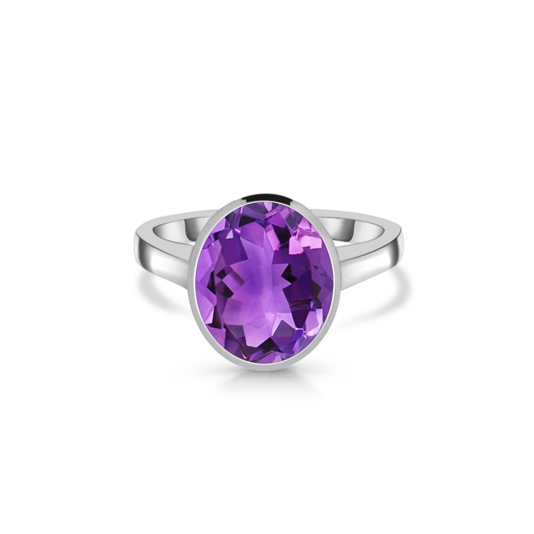 Amethyst Ring-(AMT-SR-1806.)