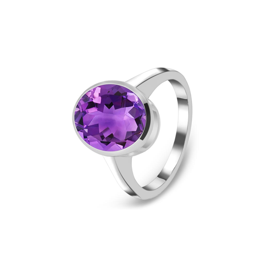 Amethyst Ring-(AMT-SR-1806.)