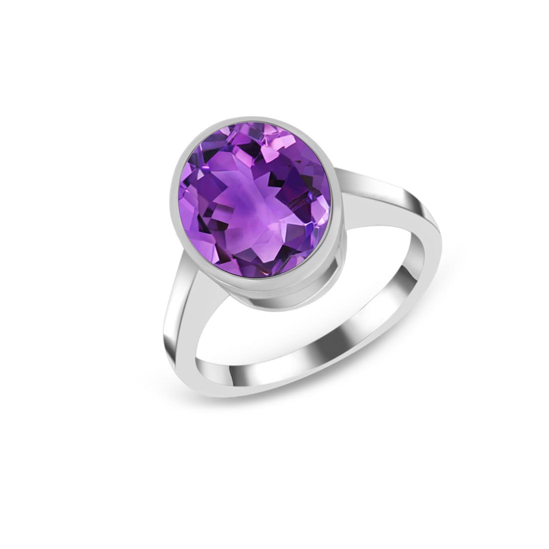 Amethyst Ring-(AMT-SR-1806.)