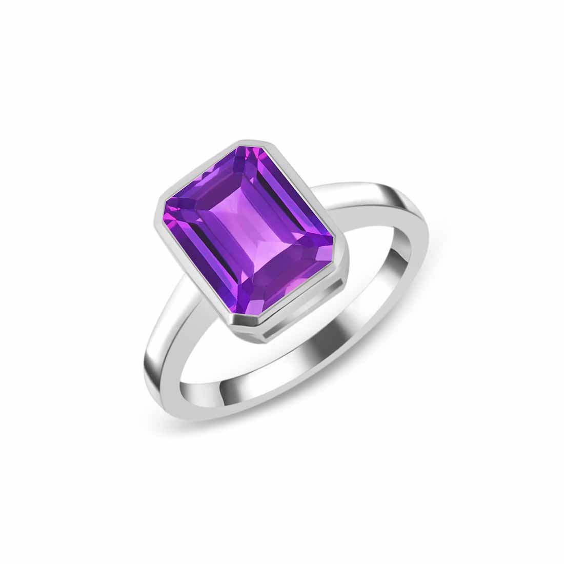 Amethyst Ring-(AMT-SR-1926.)
