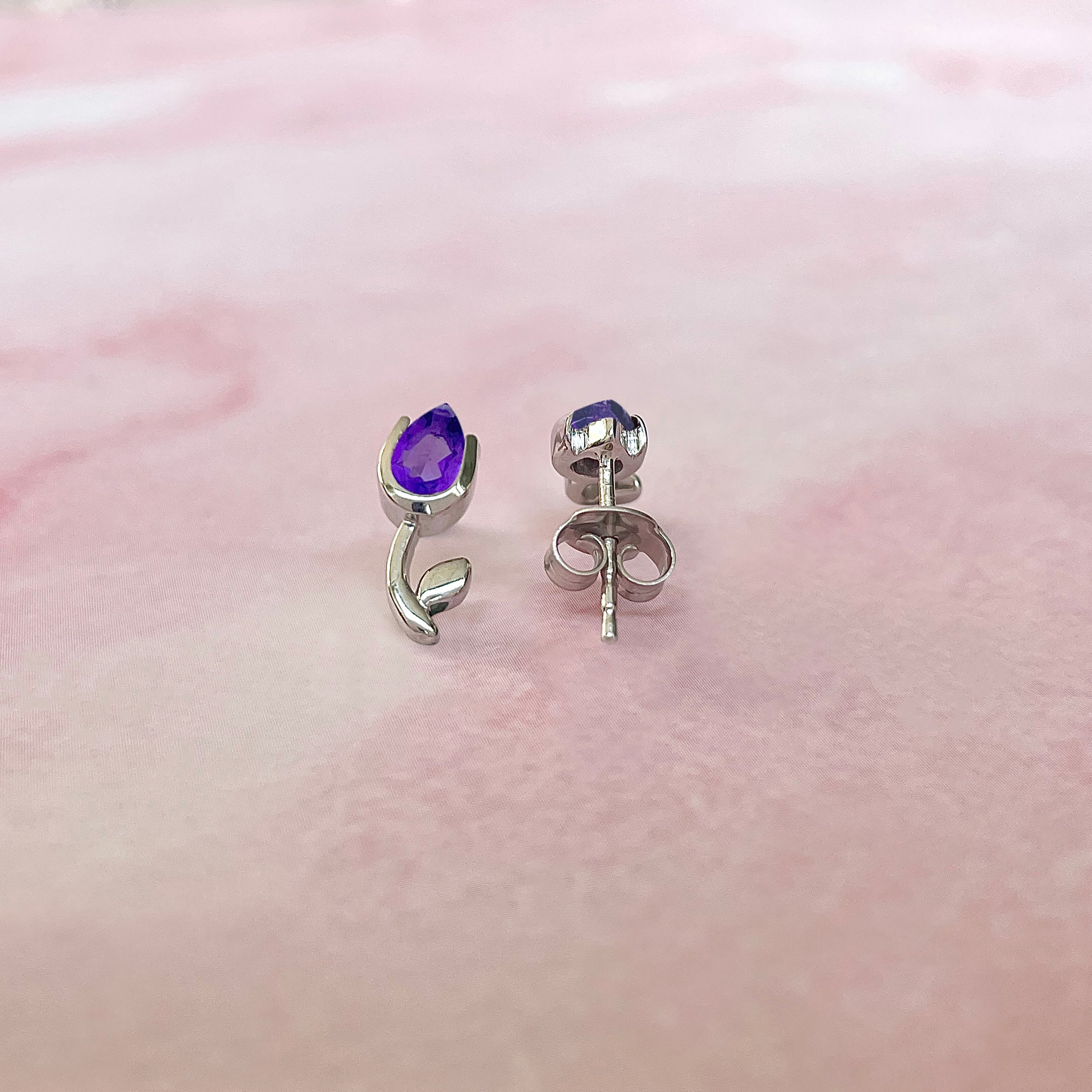Amethyst Earring-(AMT-SE-1793.)