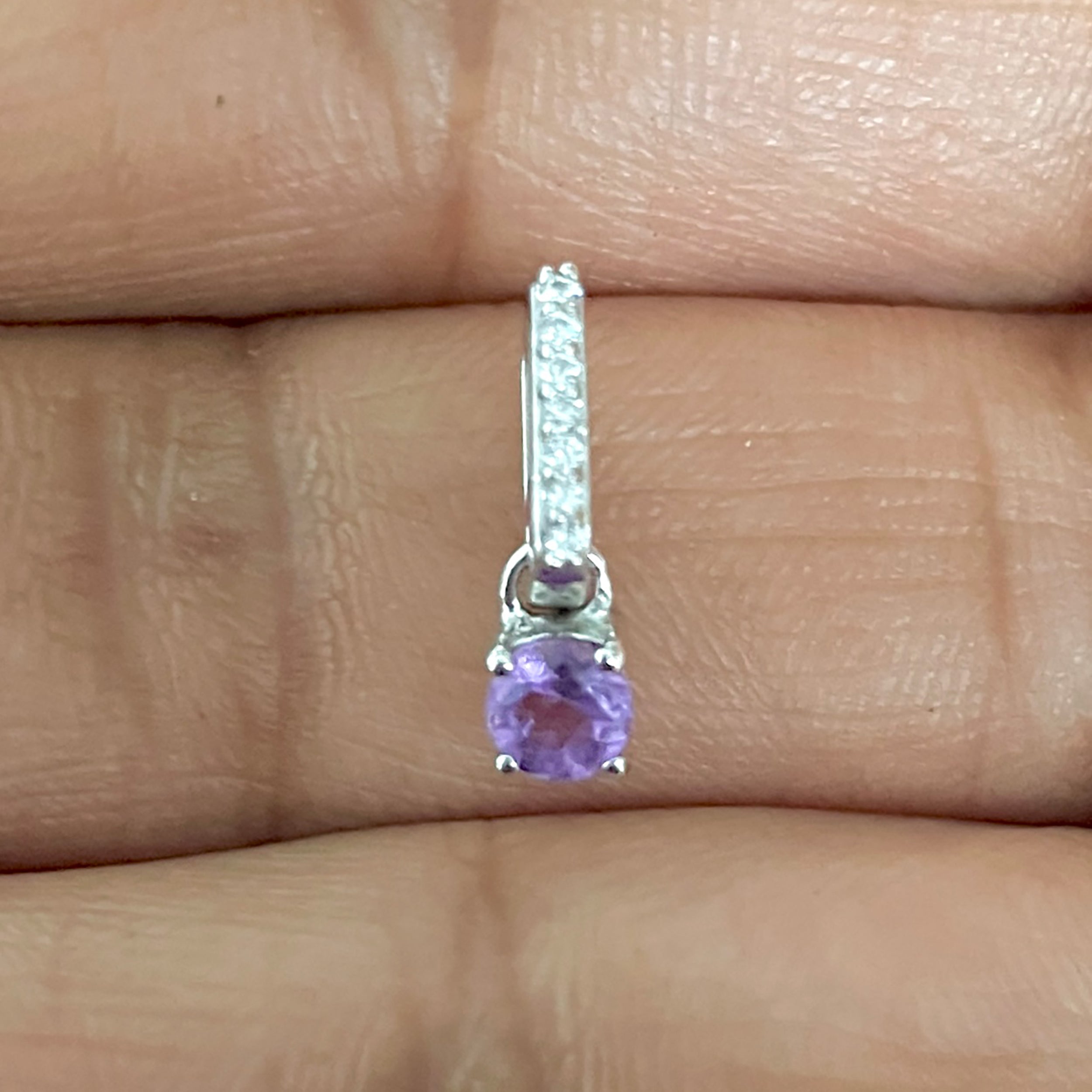 Amethyst Pendant-(AMT-SP-1166.)