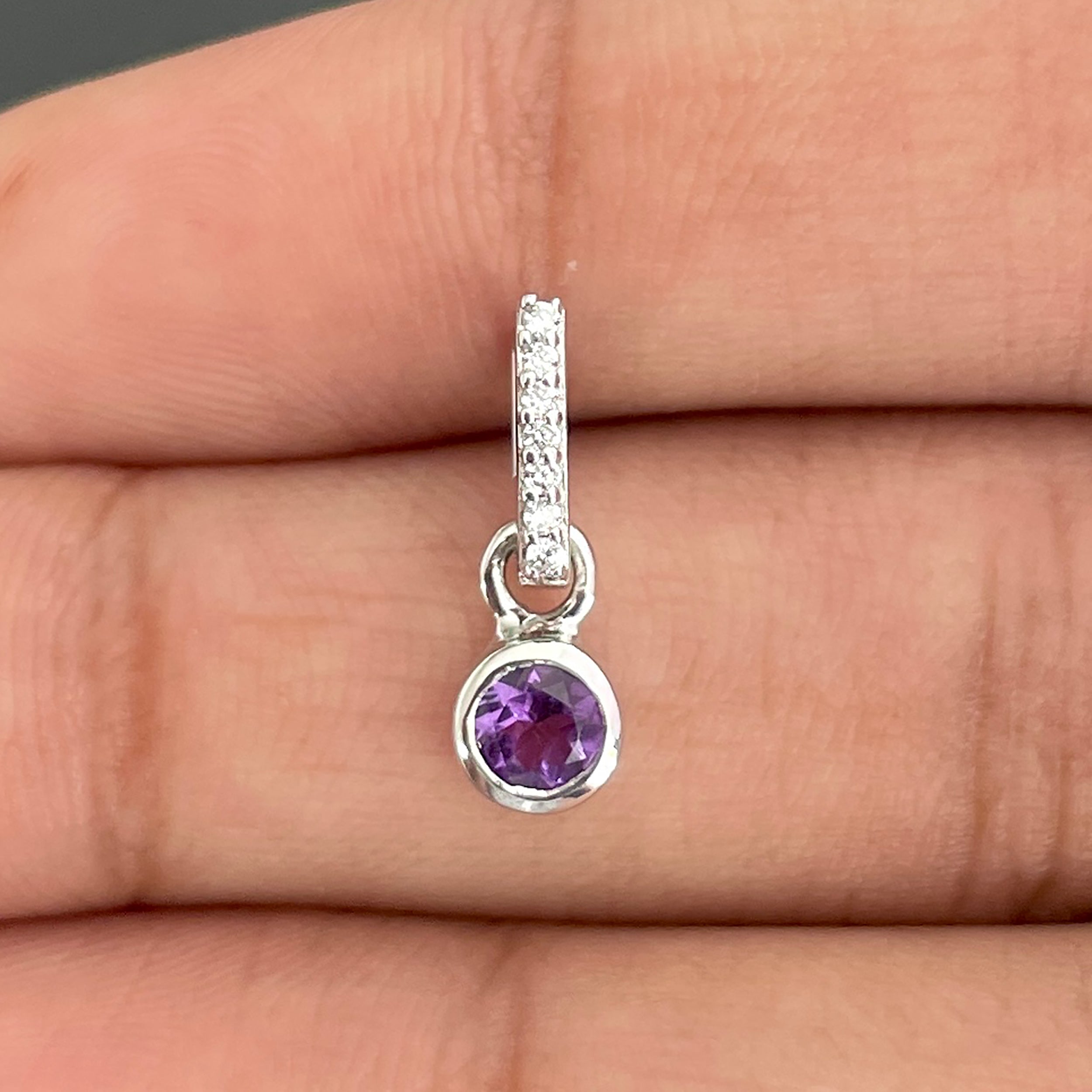 Amethyst Pendant-( AMT-SP-999B )