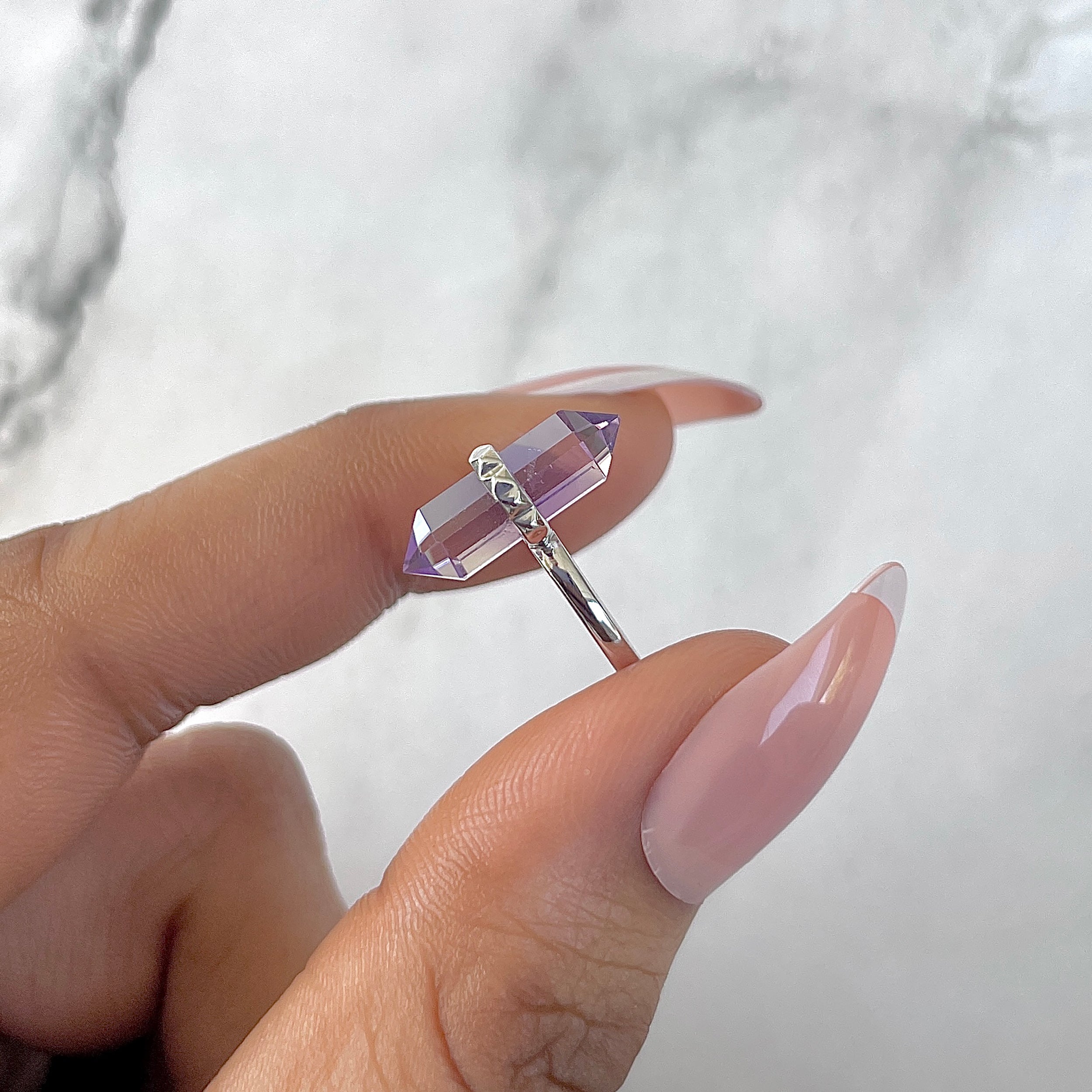 Amethyst Ring-(AMT-SR-1748.)