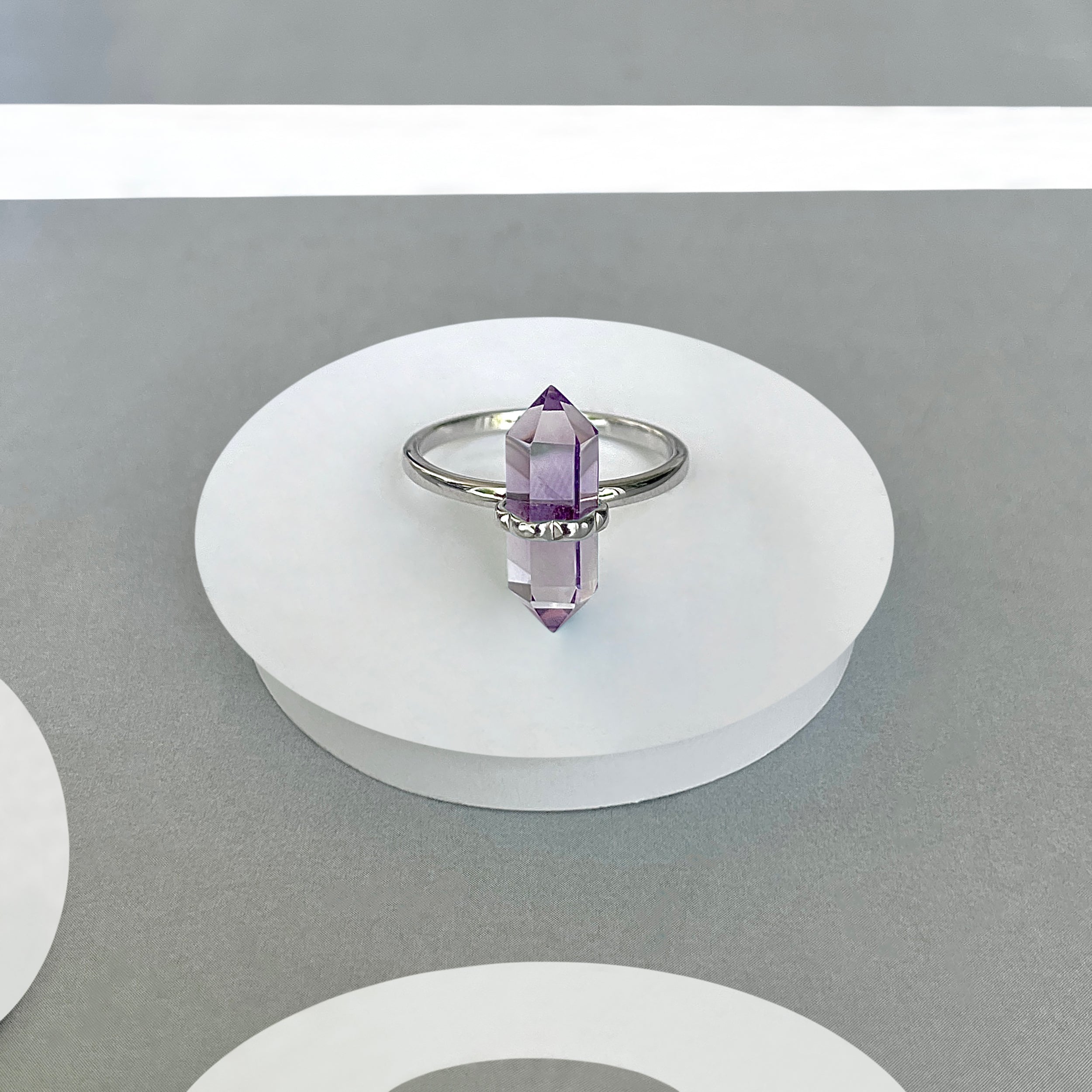 Amethyst Ring-(AMT-SR-1748.)