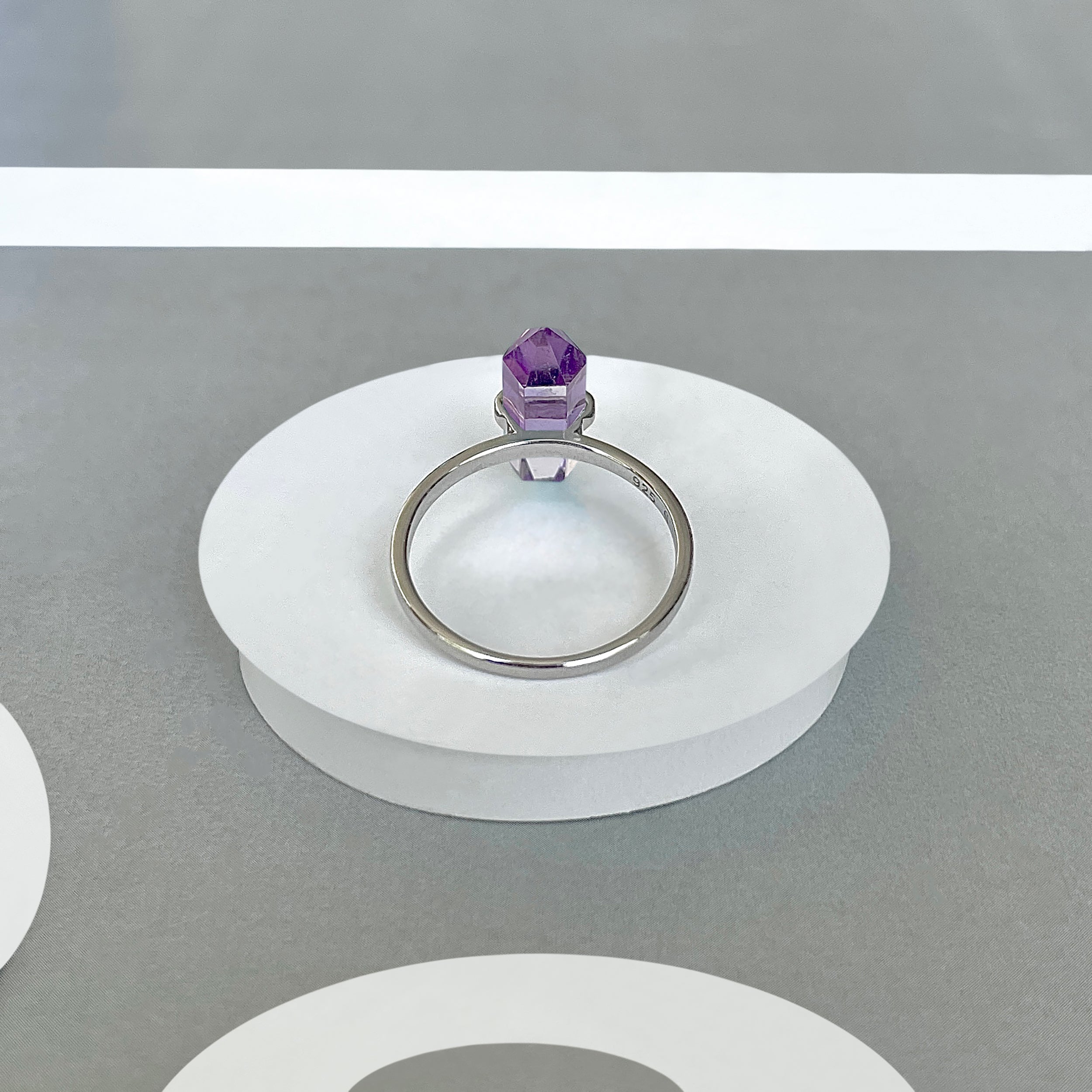 Amethyst Ring-(AMT-SR-1748.)