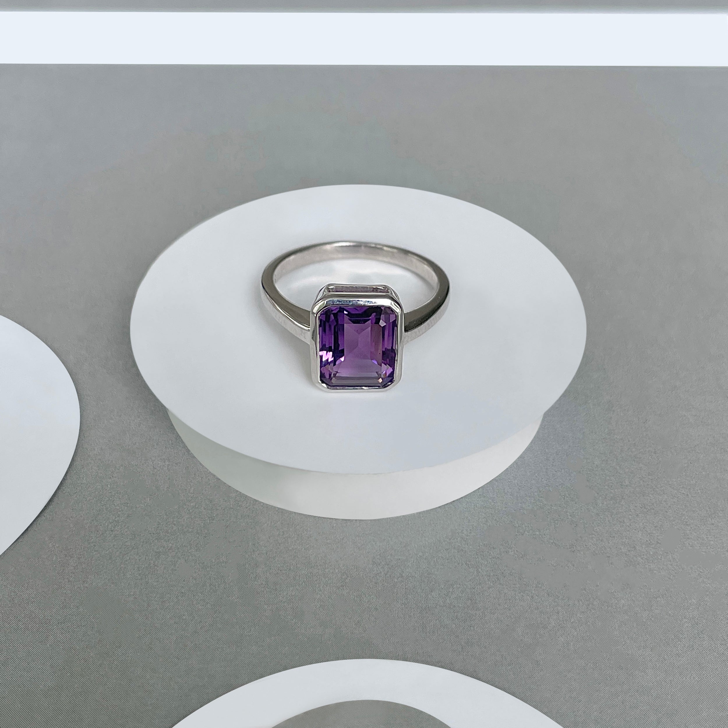 Amethyst Ring-(AMT-SR-1926.)