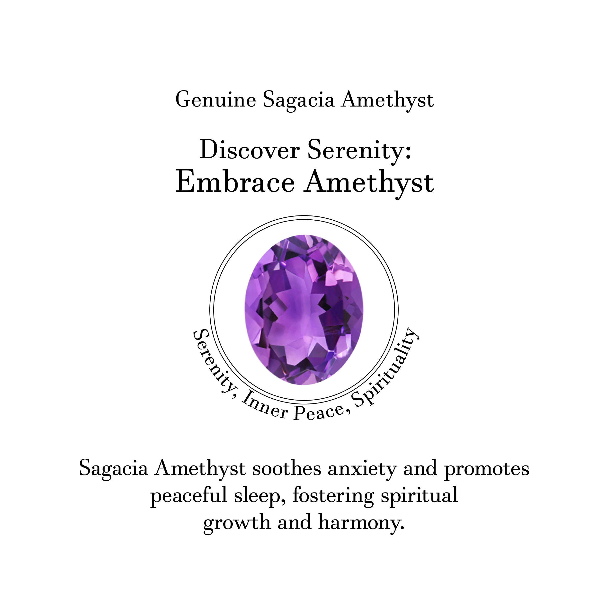 Amethyst & White Topaz Bracelet-(AMT-SB-110.)