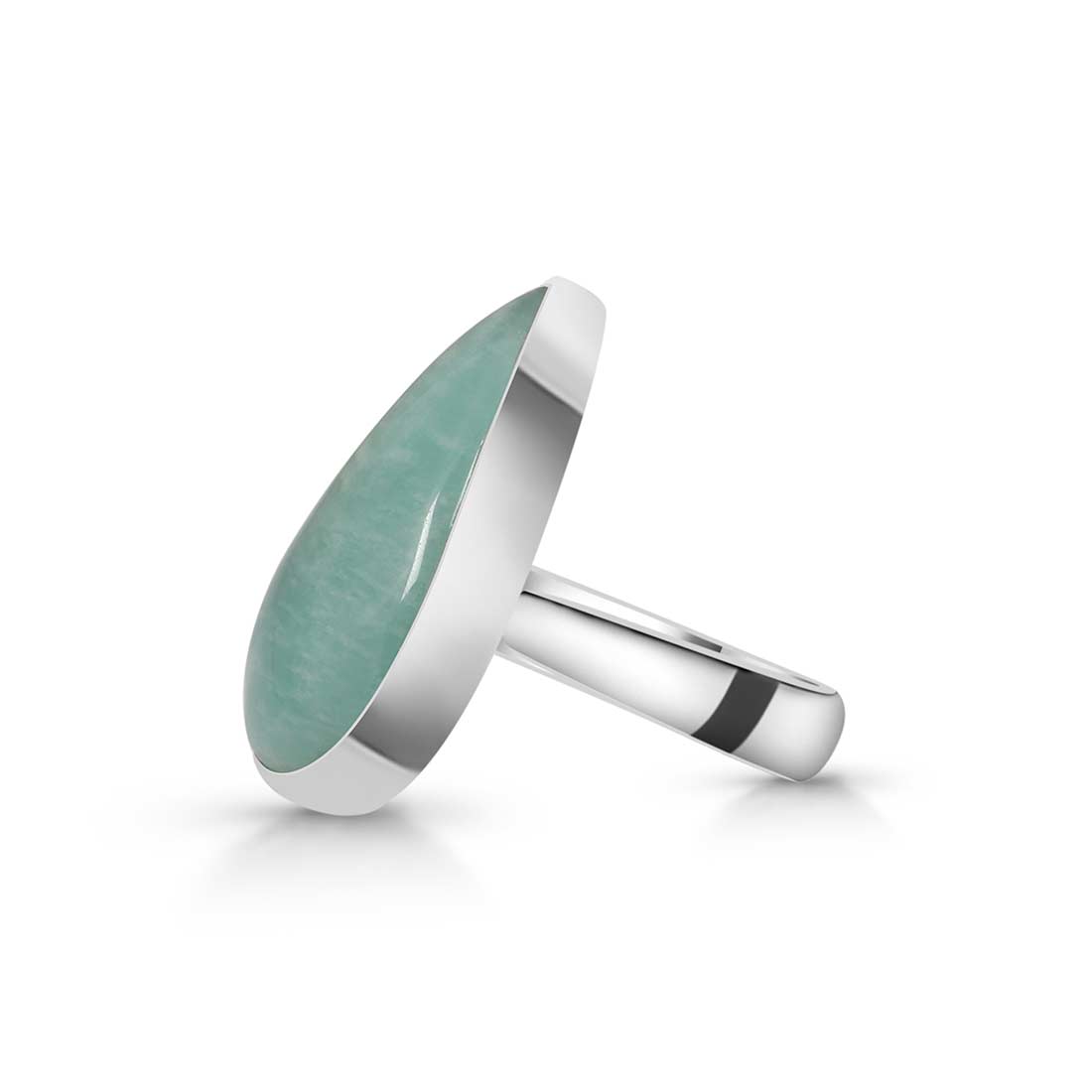 Amazonite Adjustable Ring-(AMZ-R-9.)