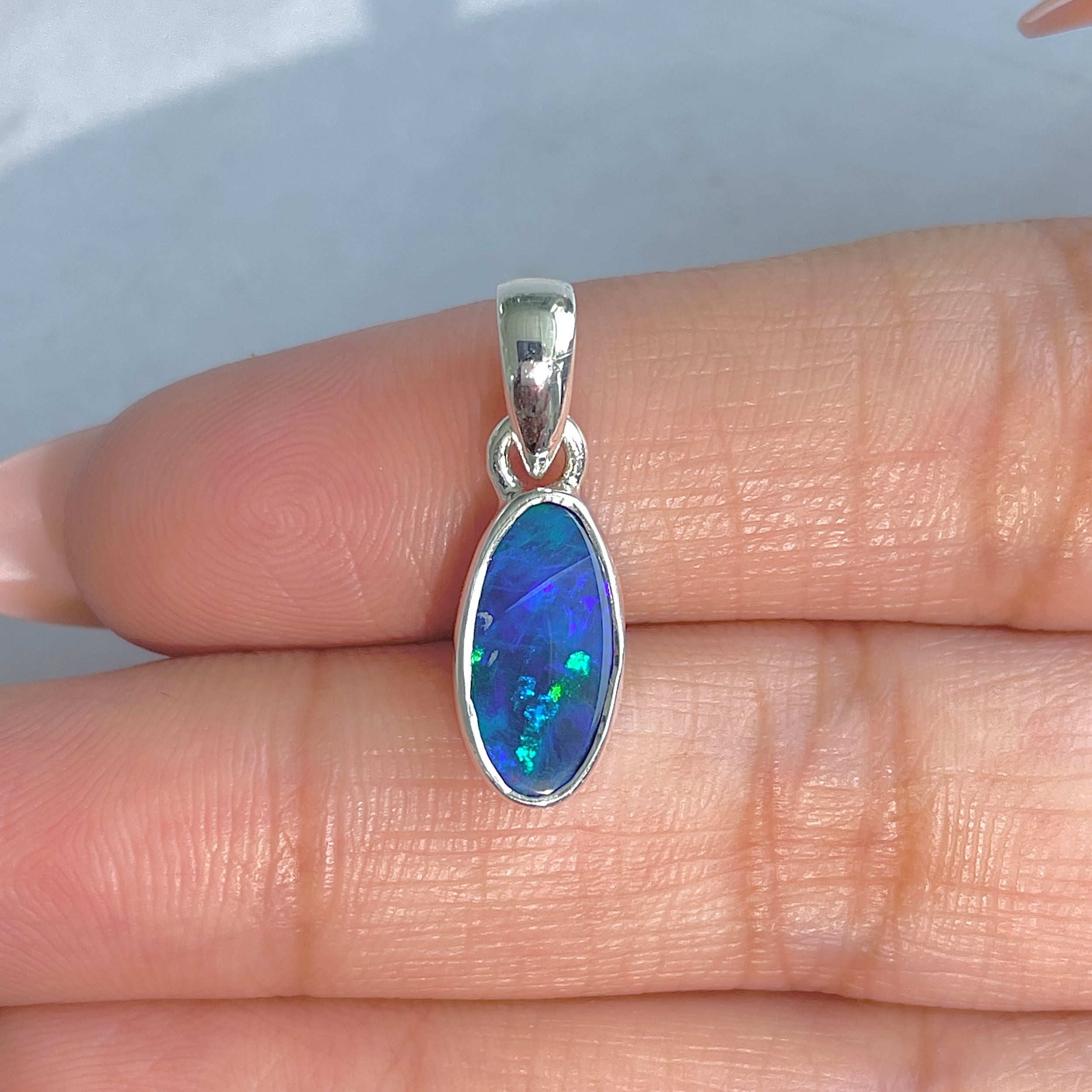 Australian Opal Pendant-(AOD-P-1.)