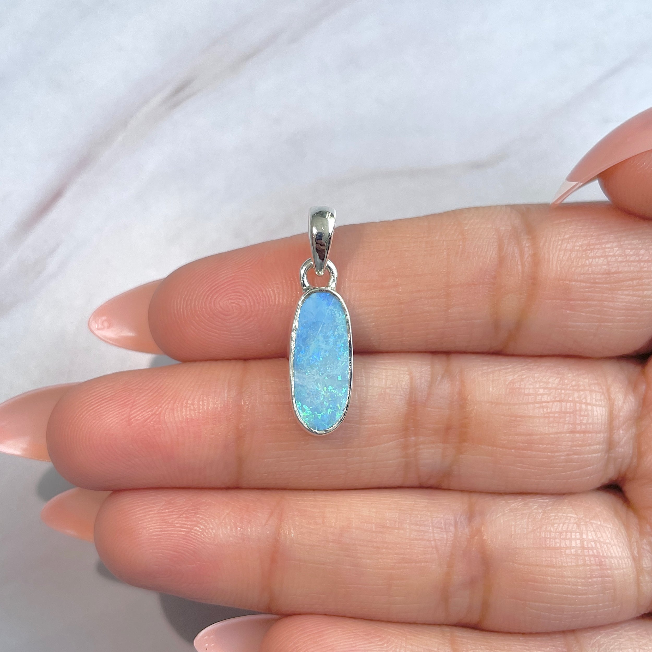 Australian Opal Pendant-(AOD-P-10.)