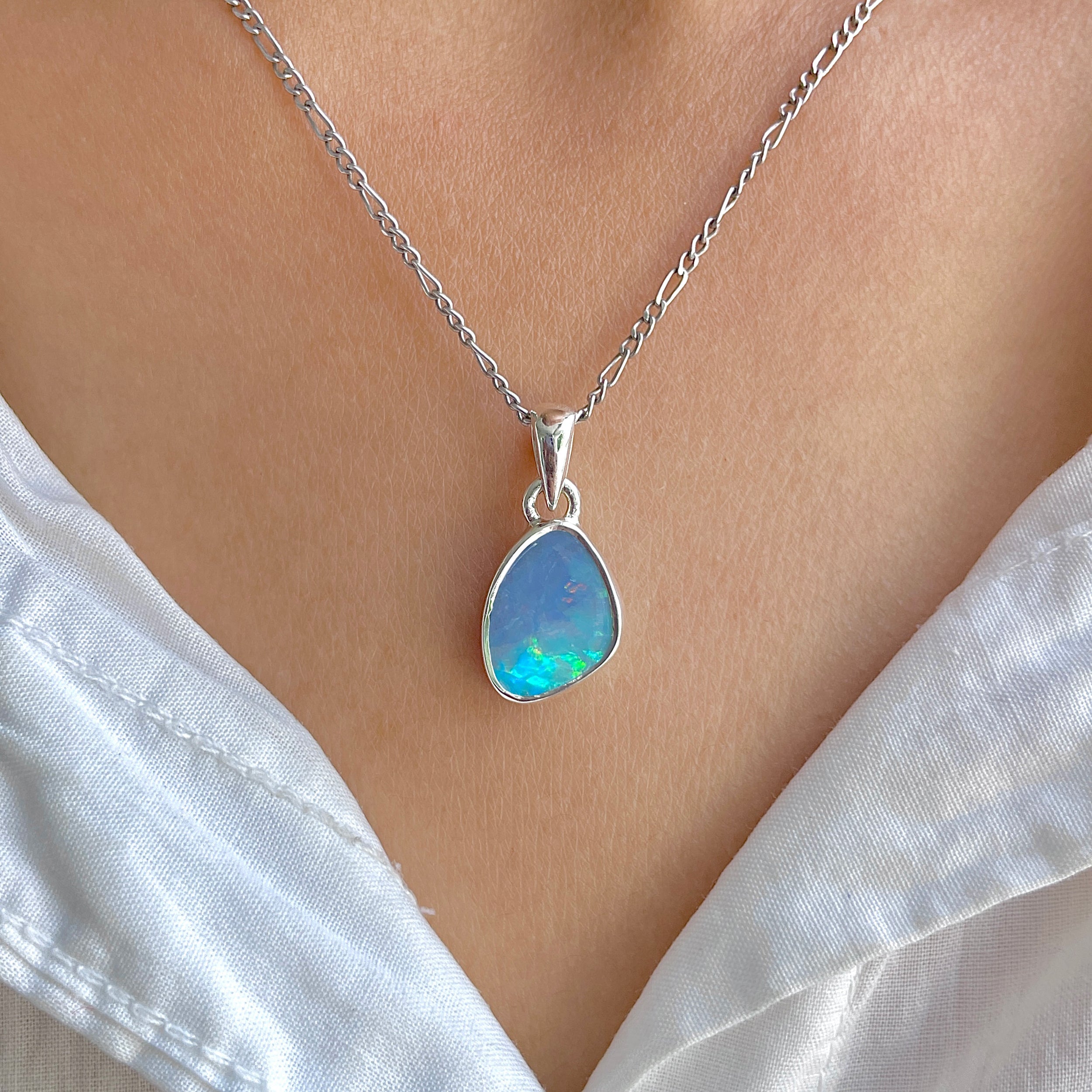 Australian Opal Pendant-(AOD-P-101.)