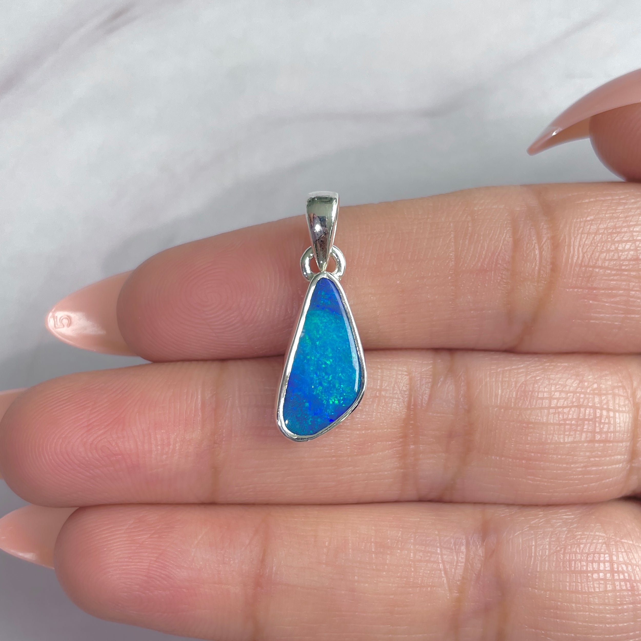 Australian Opal Pendant-(AOD-P-102.)
