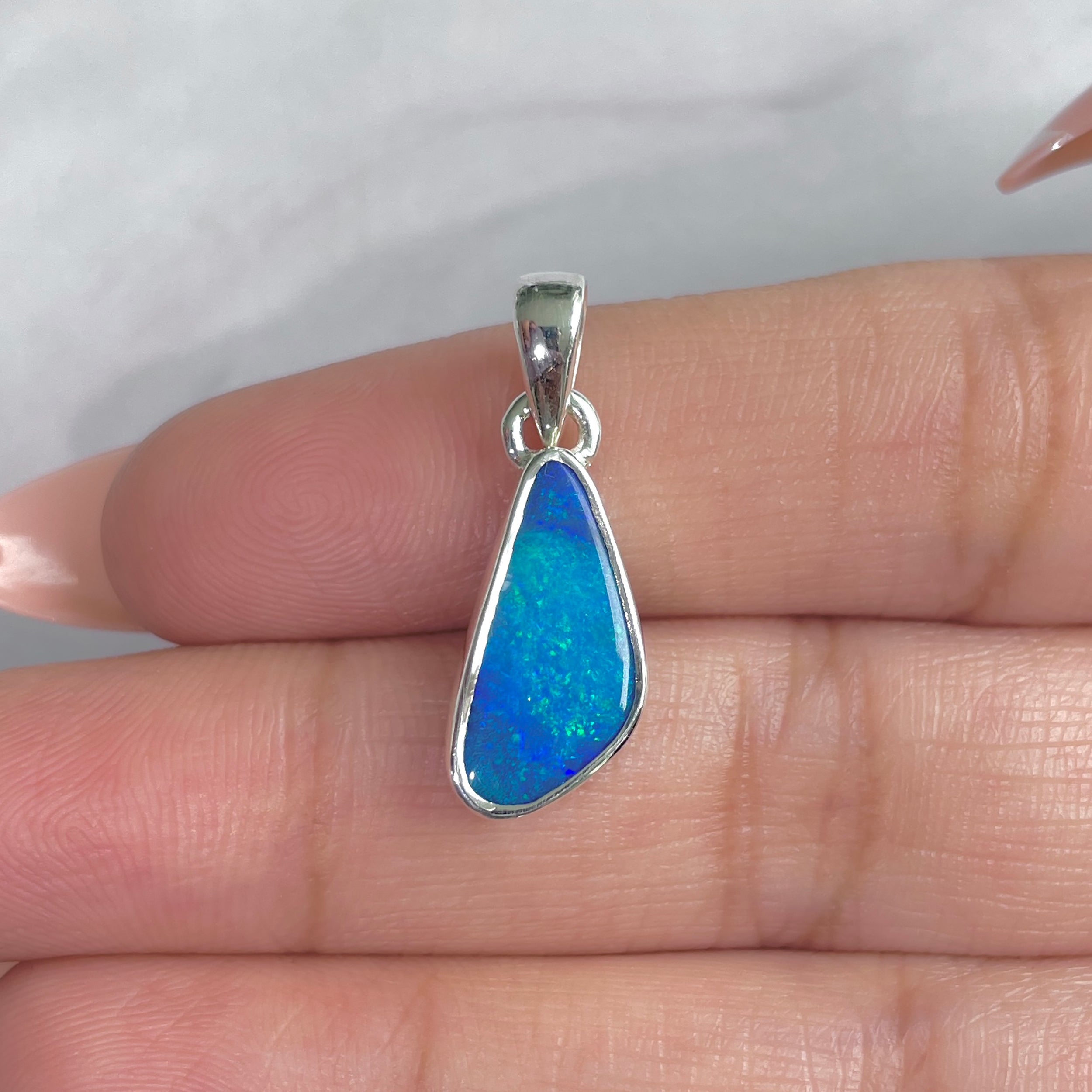 Australian Opal Pendant-(AOD-P-102.)