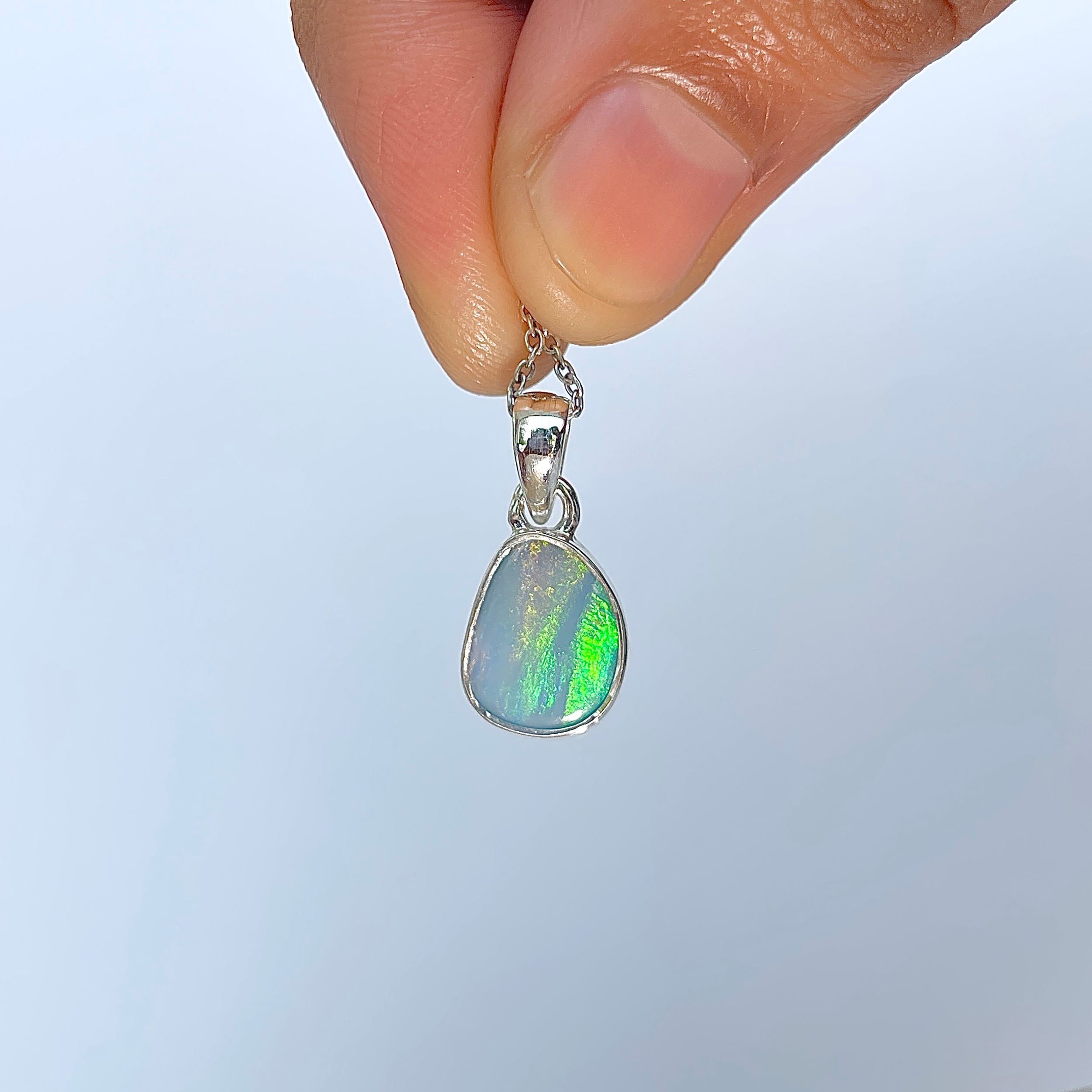 Australian Opal Pendant-(AOD-P-103.)