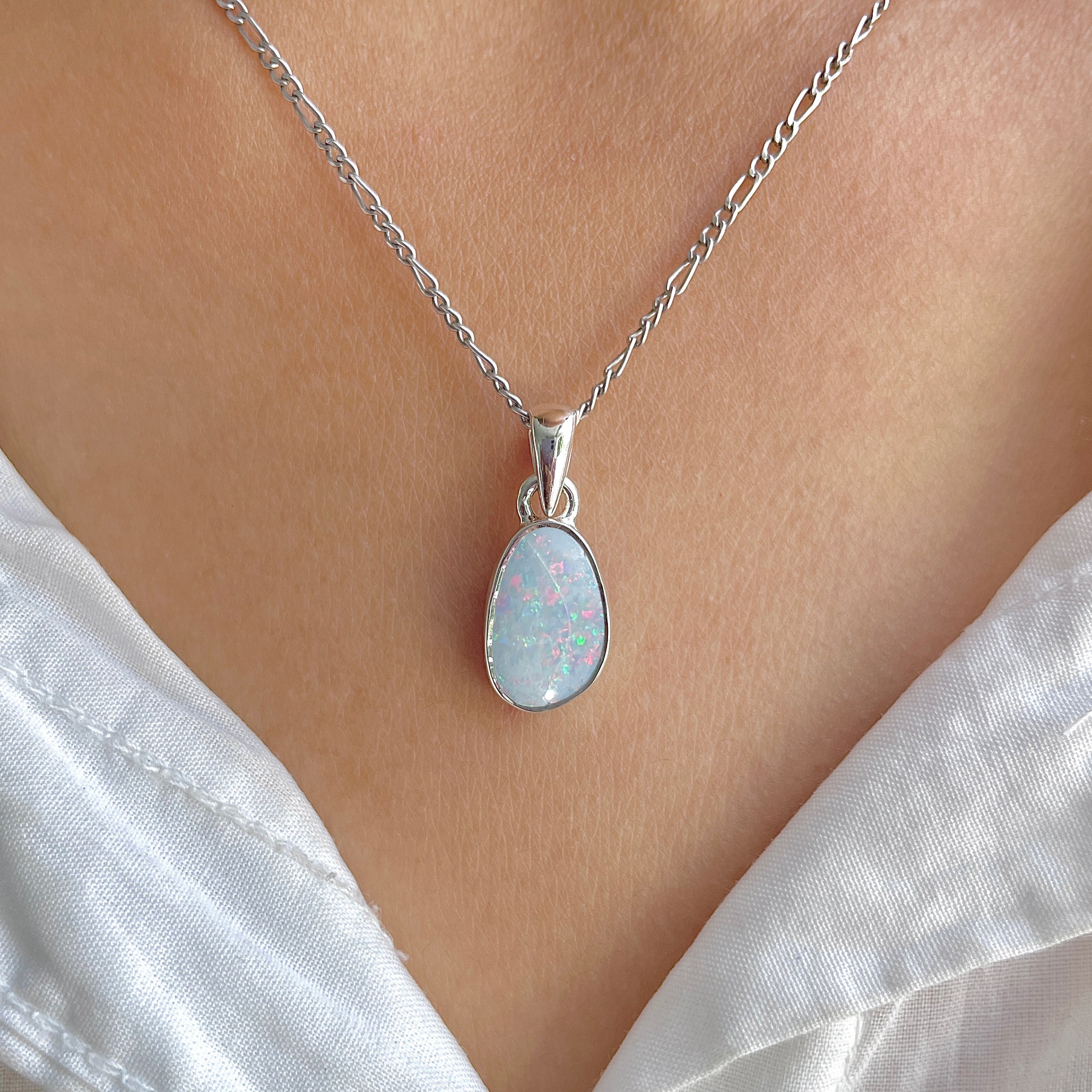 Australian Opal Pendant-(AOD-P-104.)