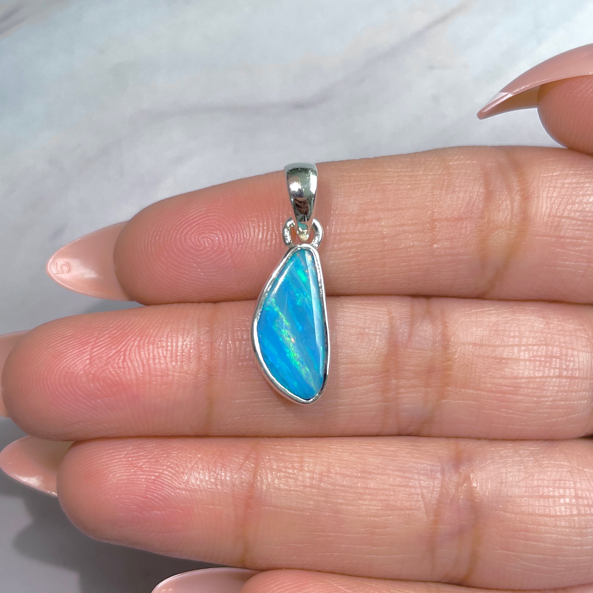 Australian Opal Pendant-(AOD-P-105.)