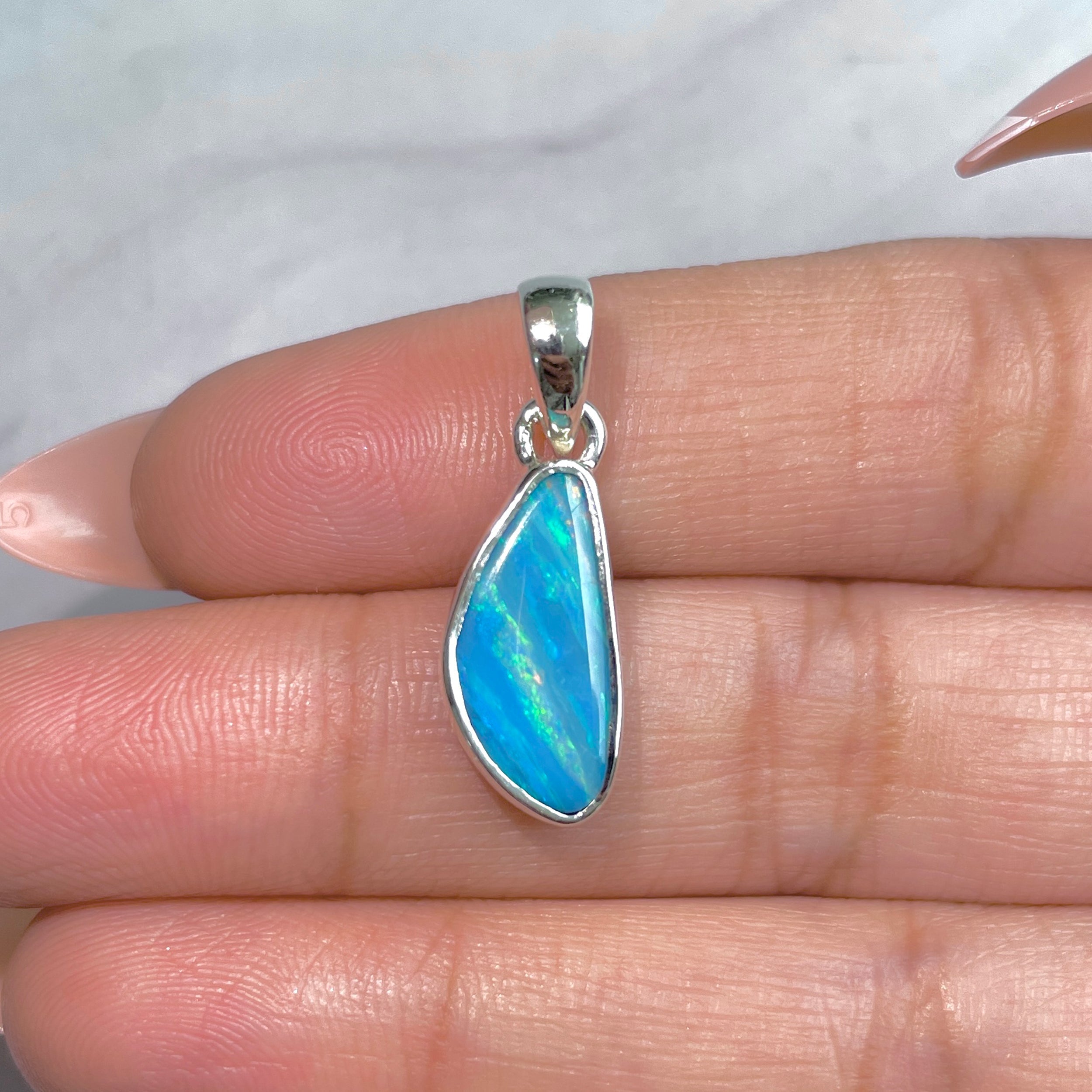 Australian Opal Pendant-(AOD-P-105.)