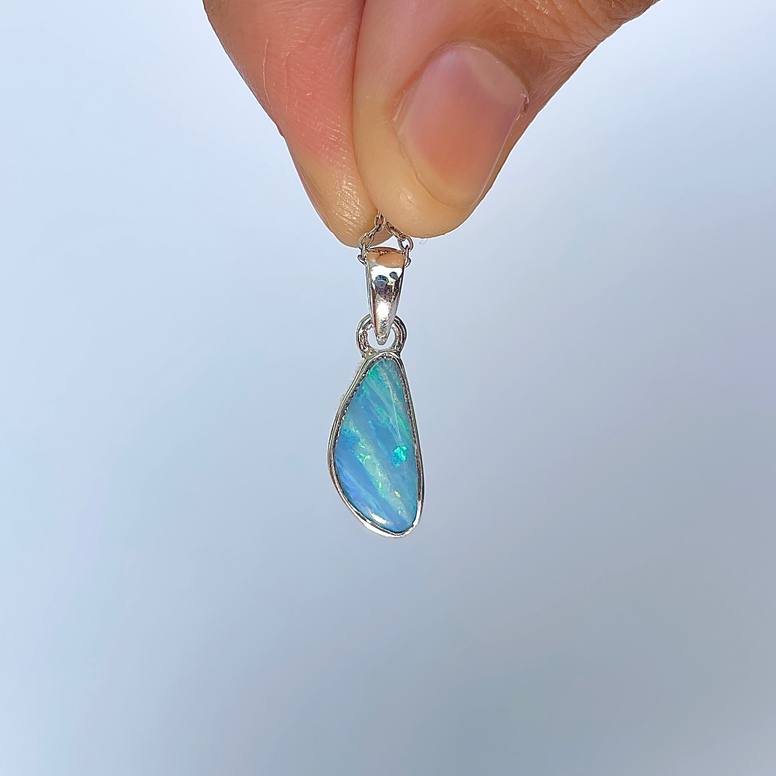 Australian Opal Pendant-(AOD-P-105.)