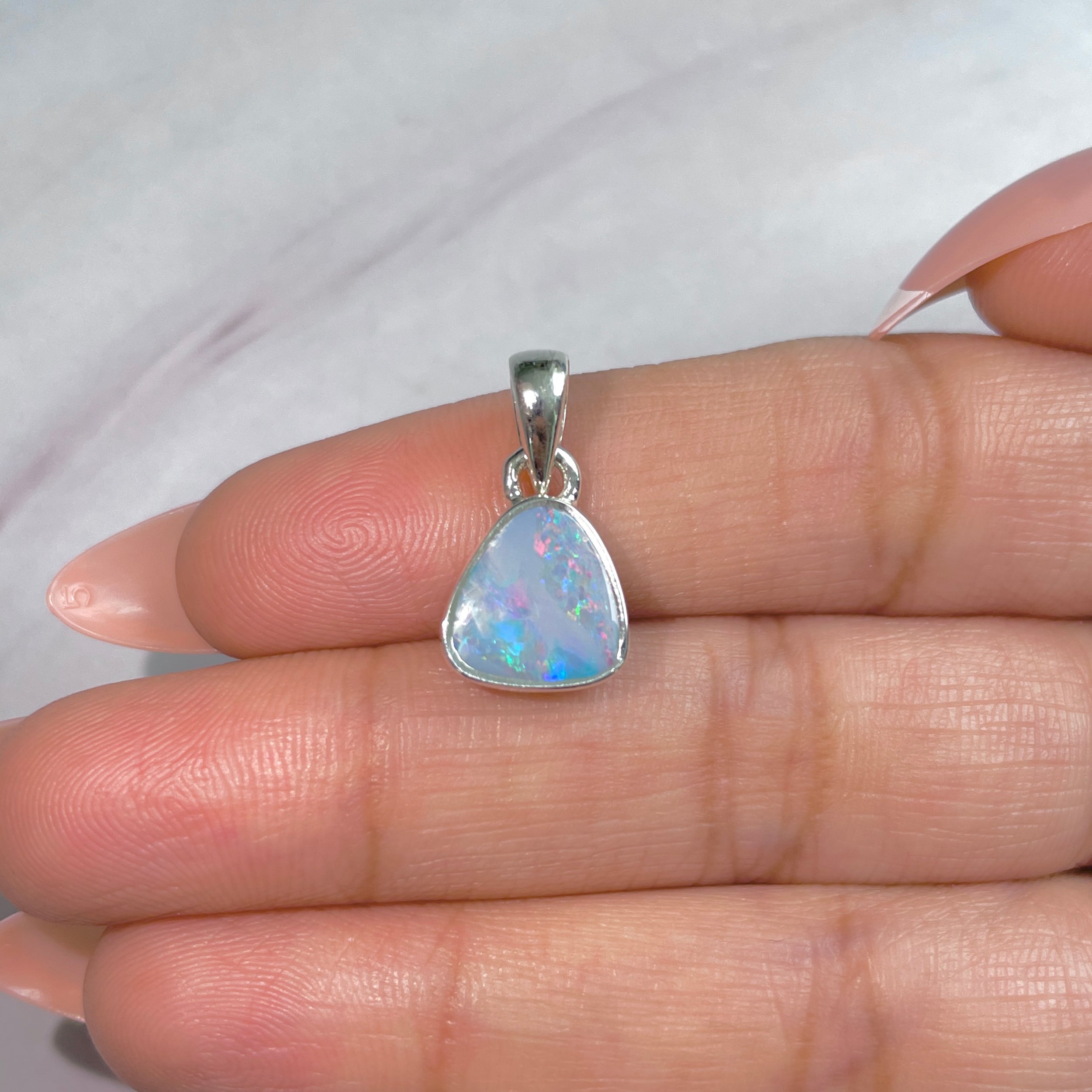 Australian Opal Pendant-(AOD-P-106.)