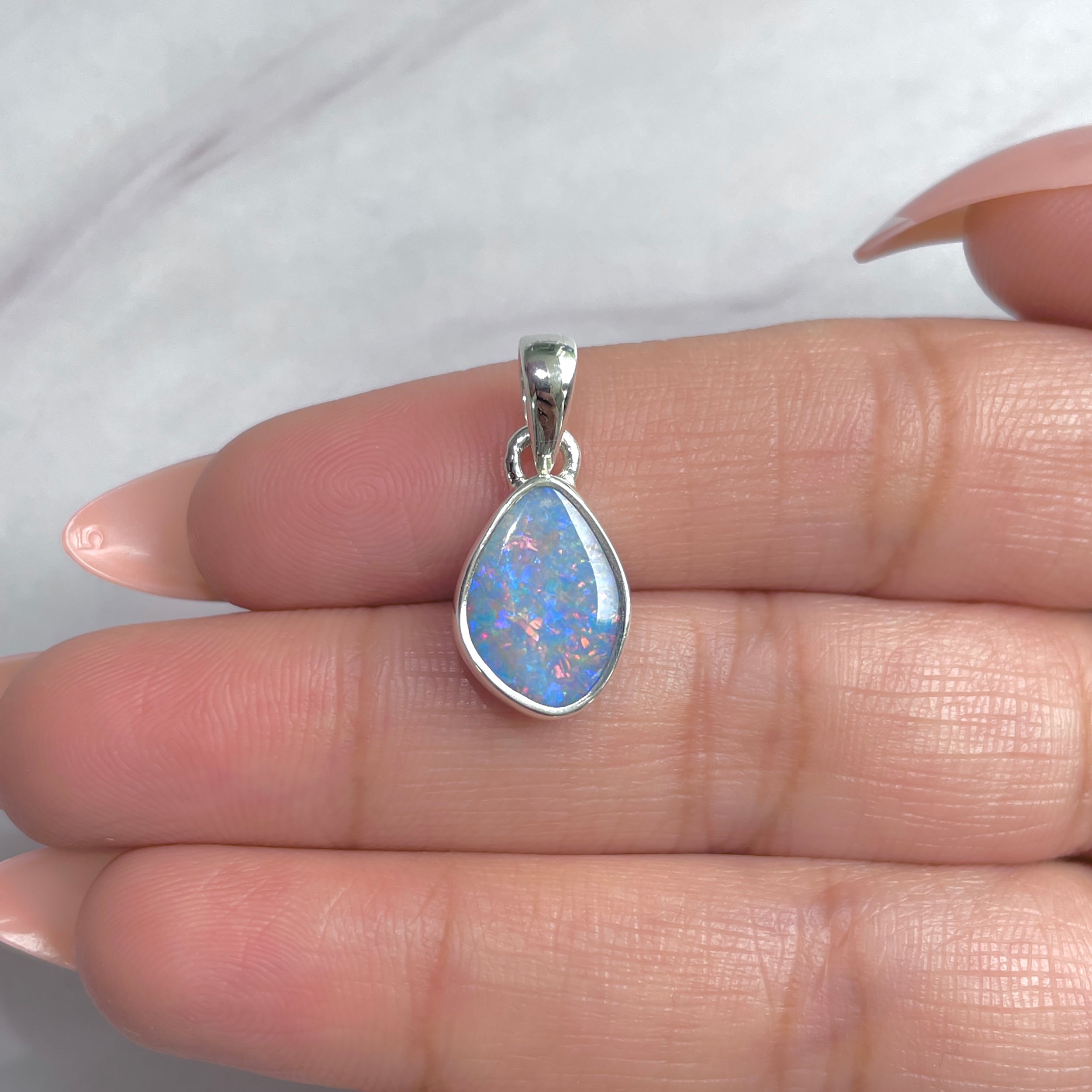 Australian Opal Pendant-(AOD-P-107.)