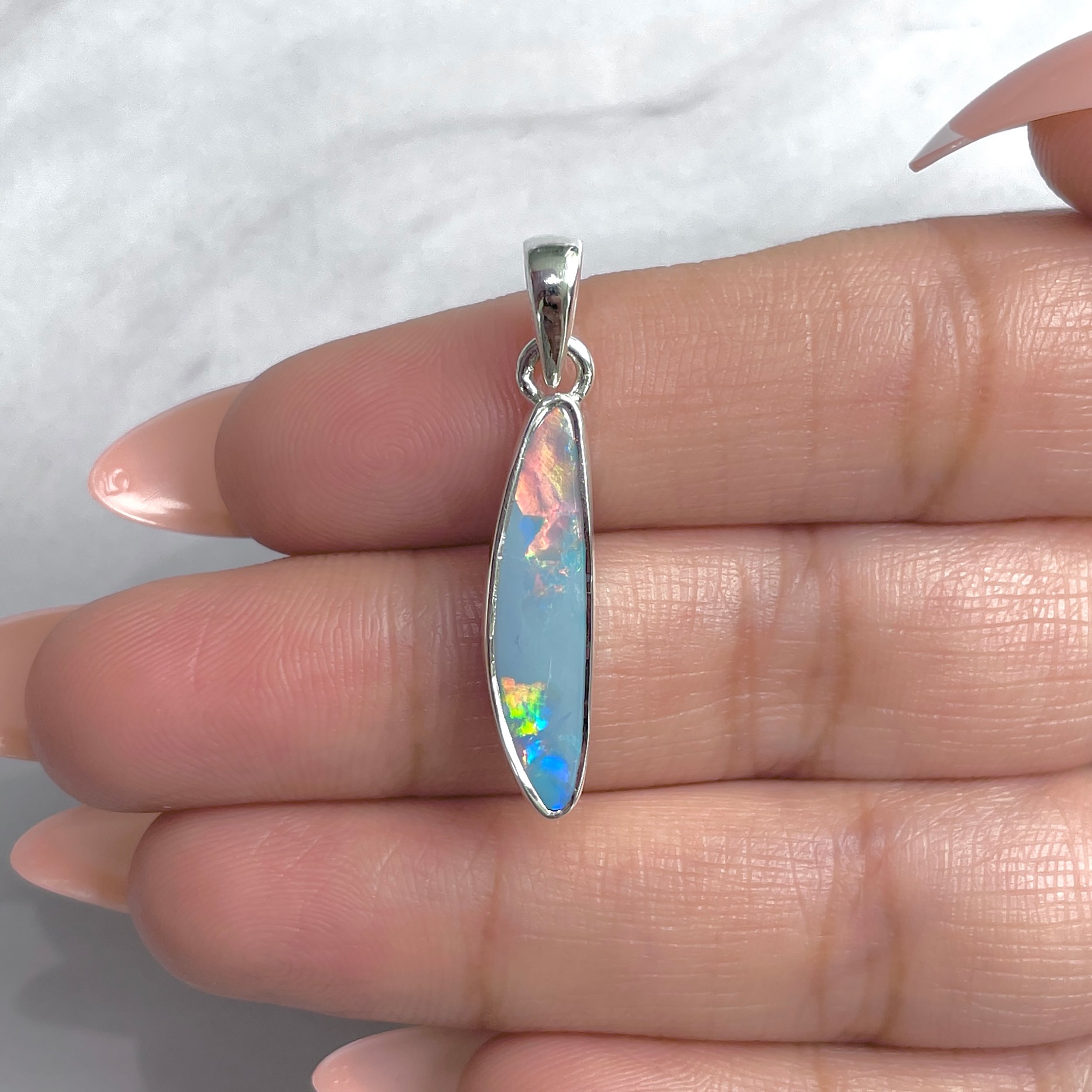 Australian Opal Pendant-(AOD-P-108.)