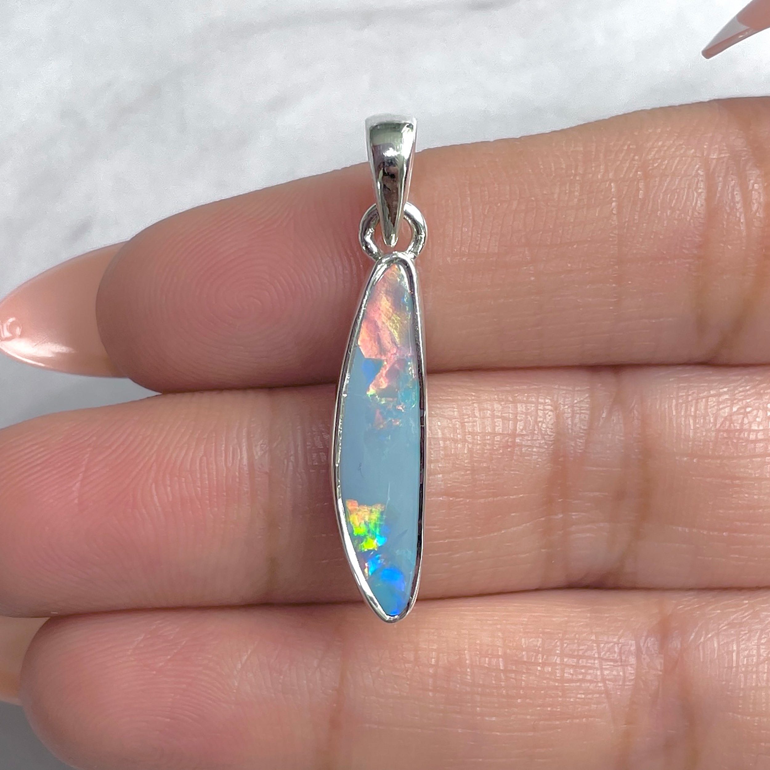 Australian Opal Pendant-(AOD-P-108.)