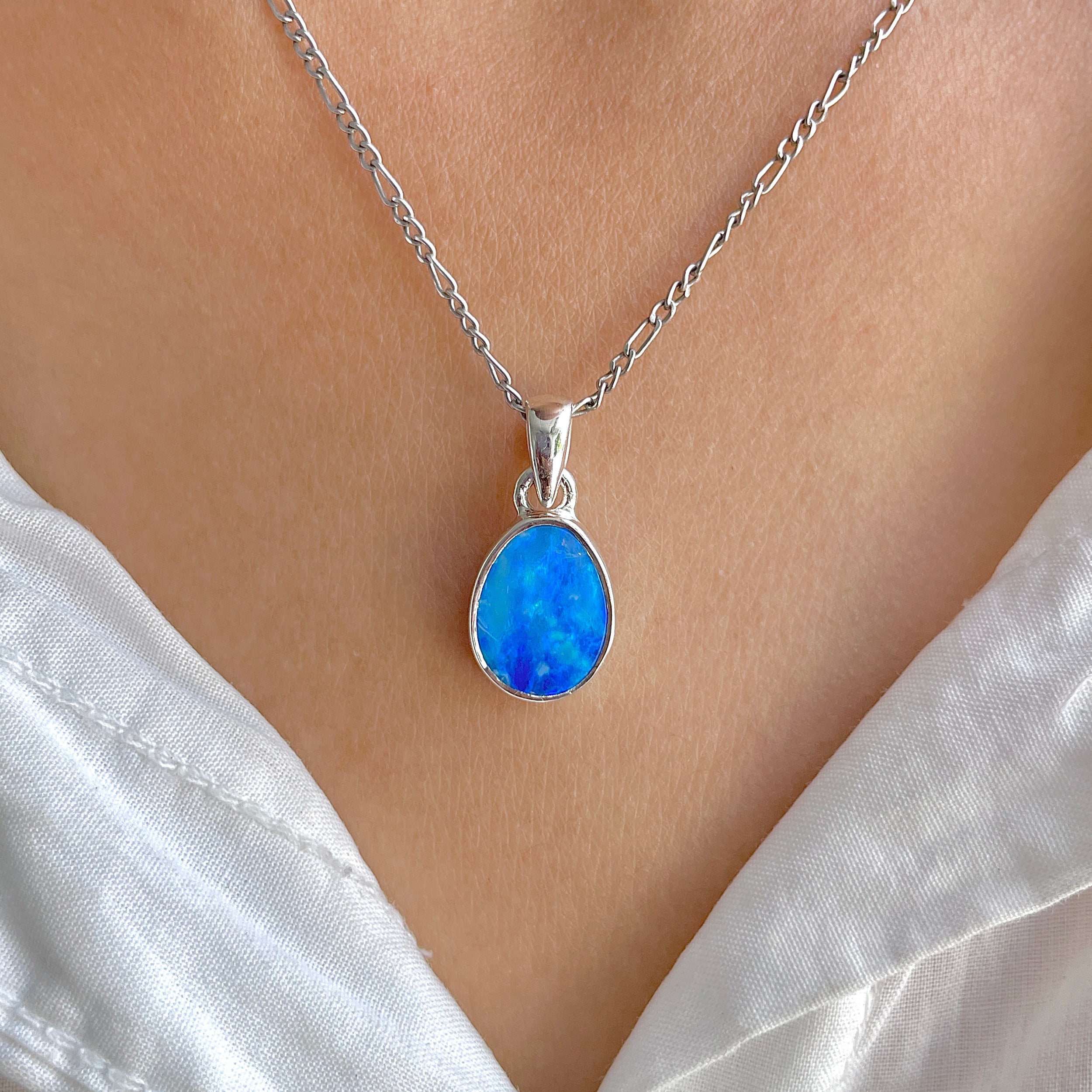Australian Opal Pendant-(AOD-P-109.)