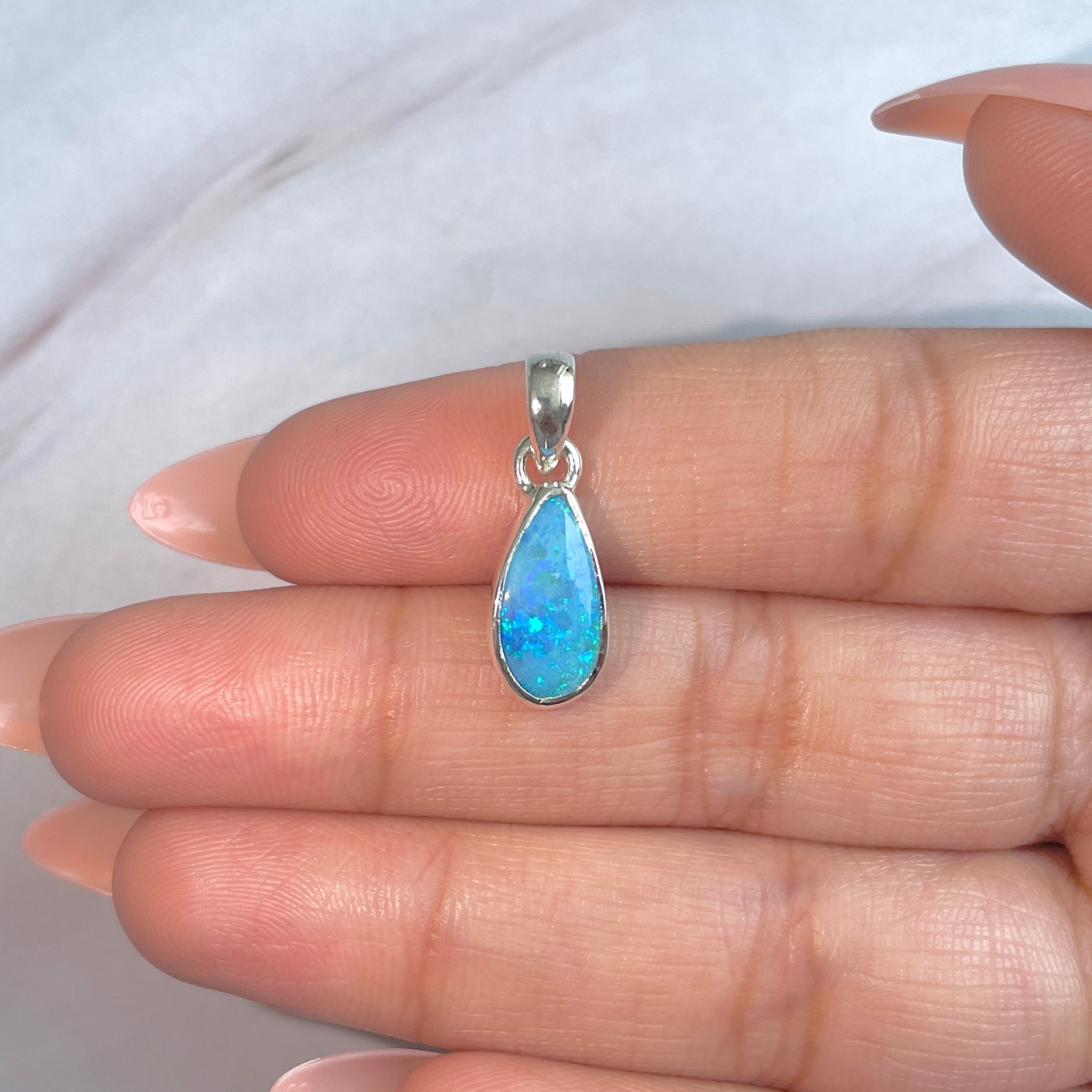 Australian Opal Pendant-(AOD-P-11.)