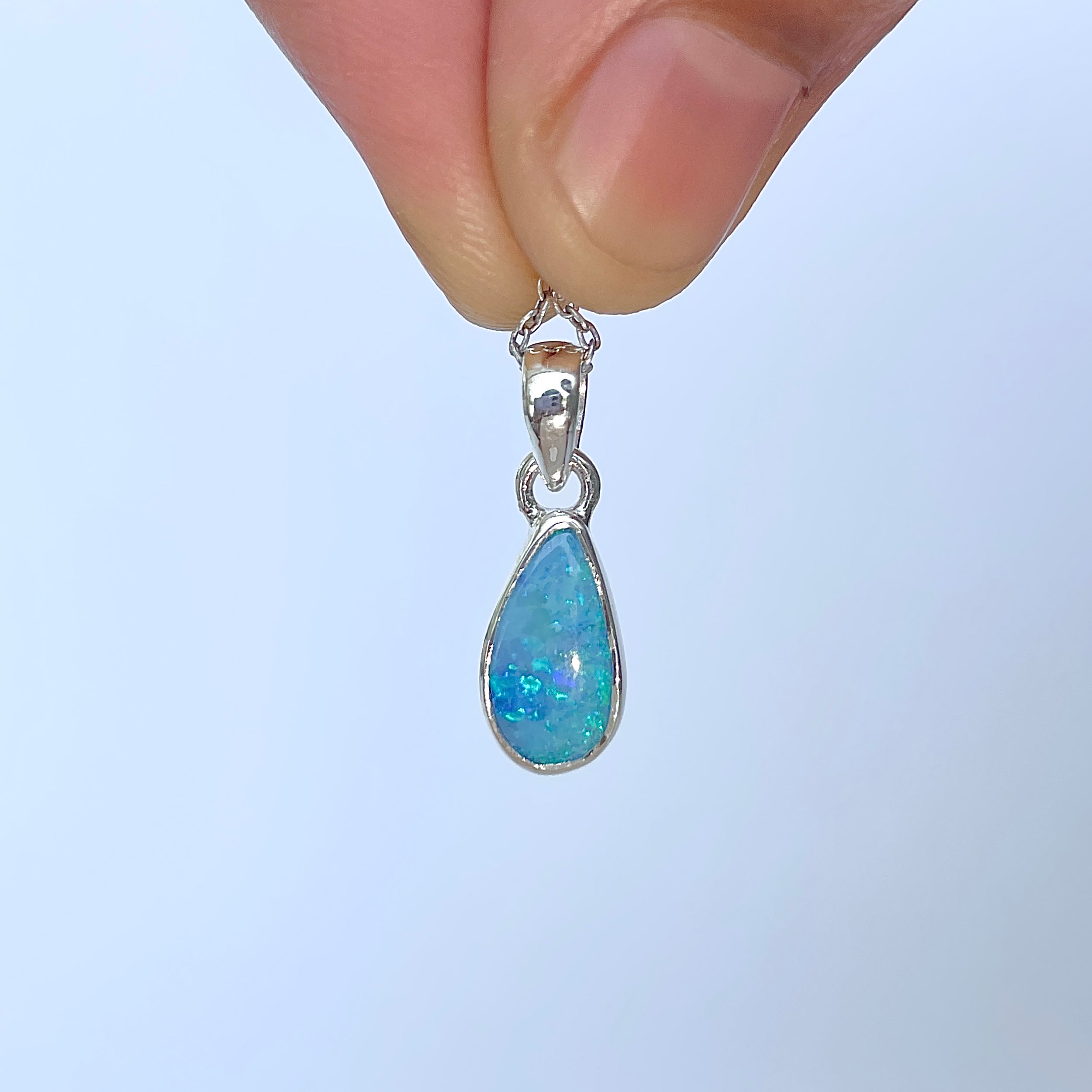 Australian Opal Pendant-(AOD-P-11.)