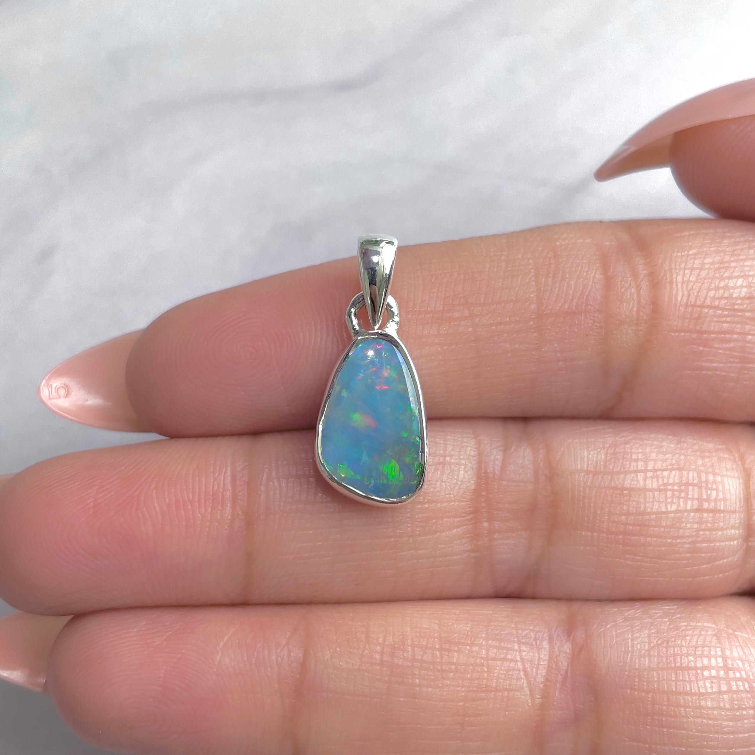 Australian Opal Pendant-(AOD-P-110.)