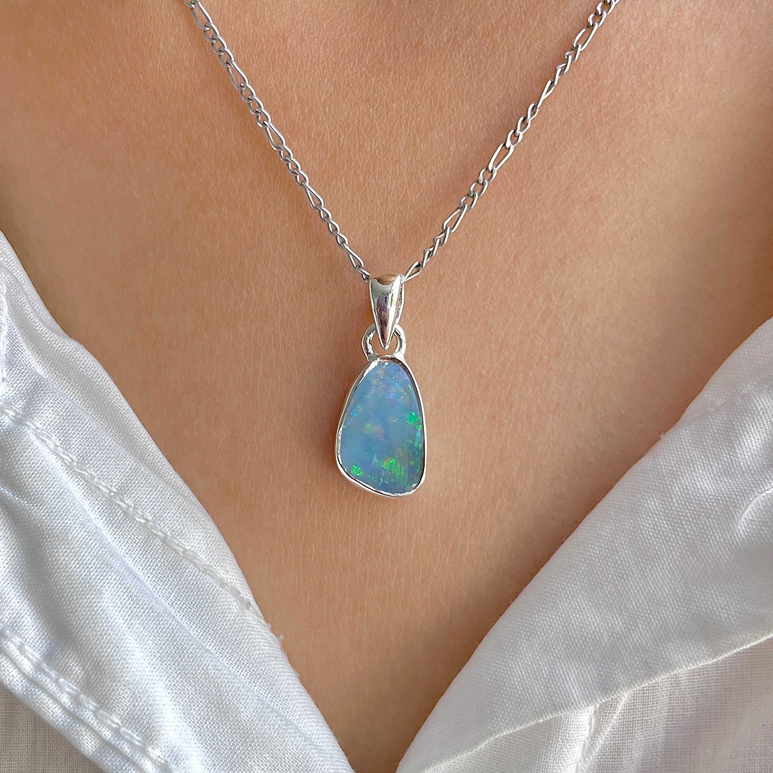 Australian Opal Pendant-(AOD-P-110.)