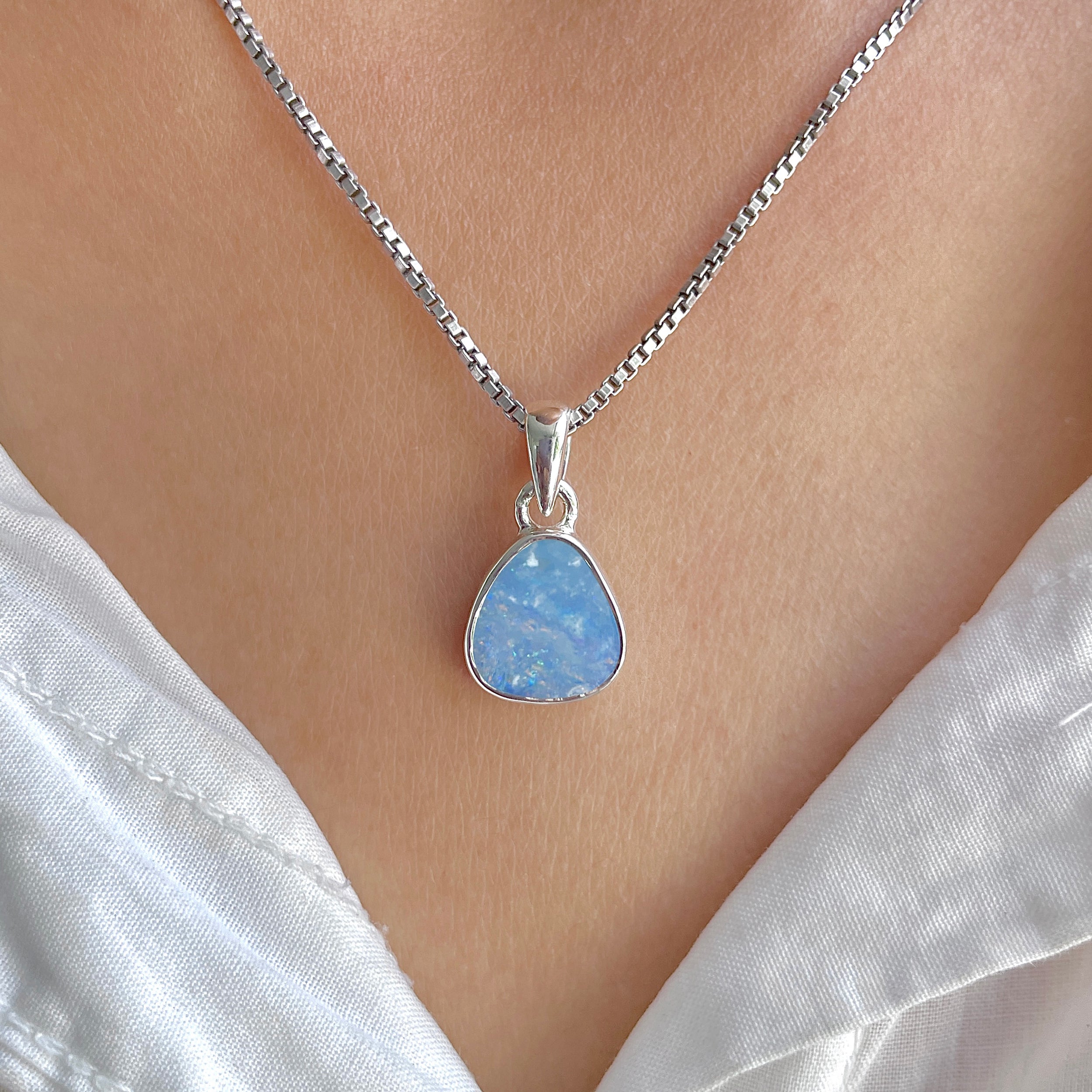 Australian Opal Pendant-(AOD-P-113.)
