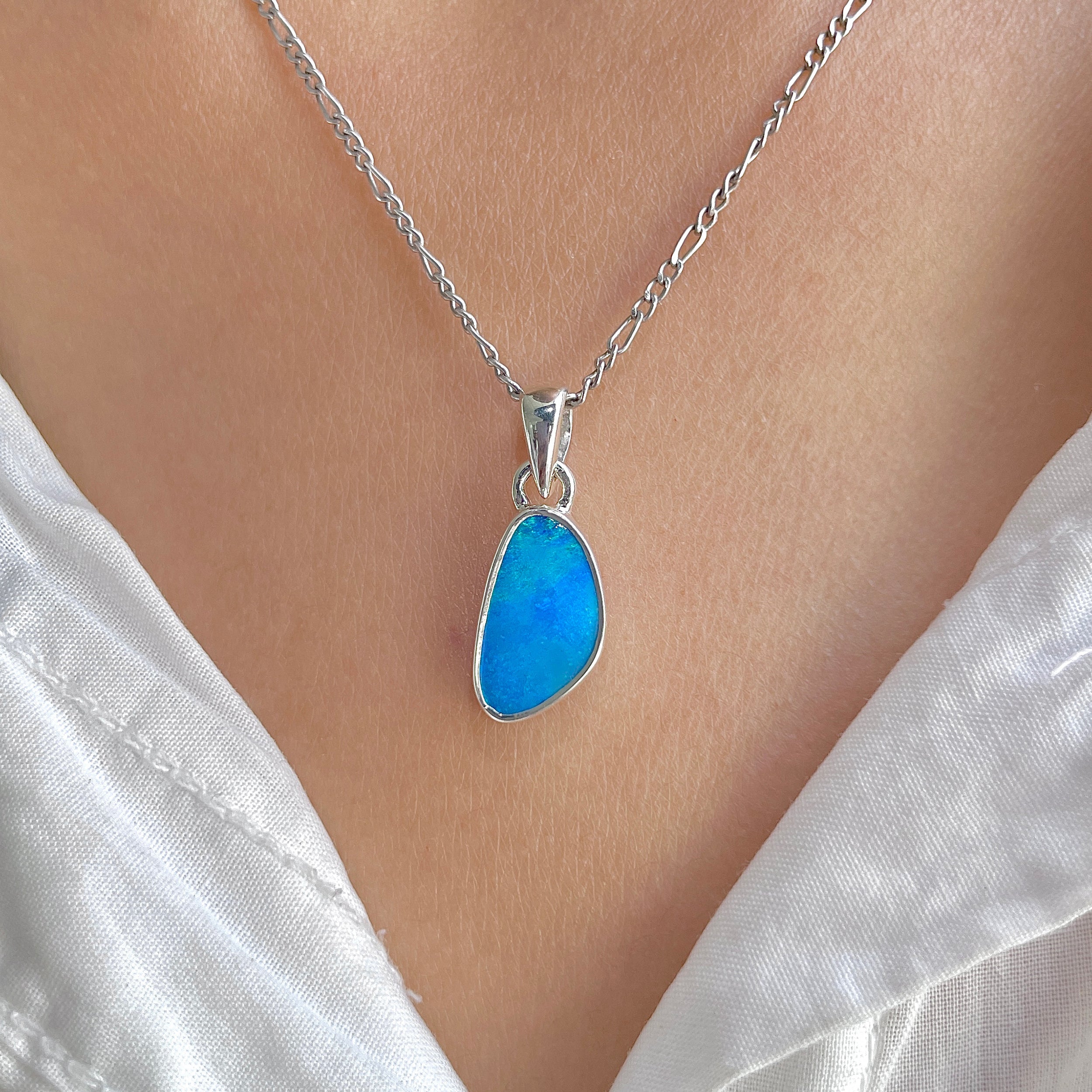 Australian Opal Pendant-(AOD-P-115.)