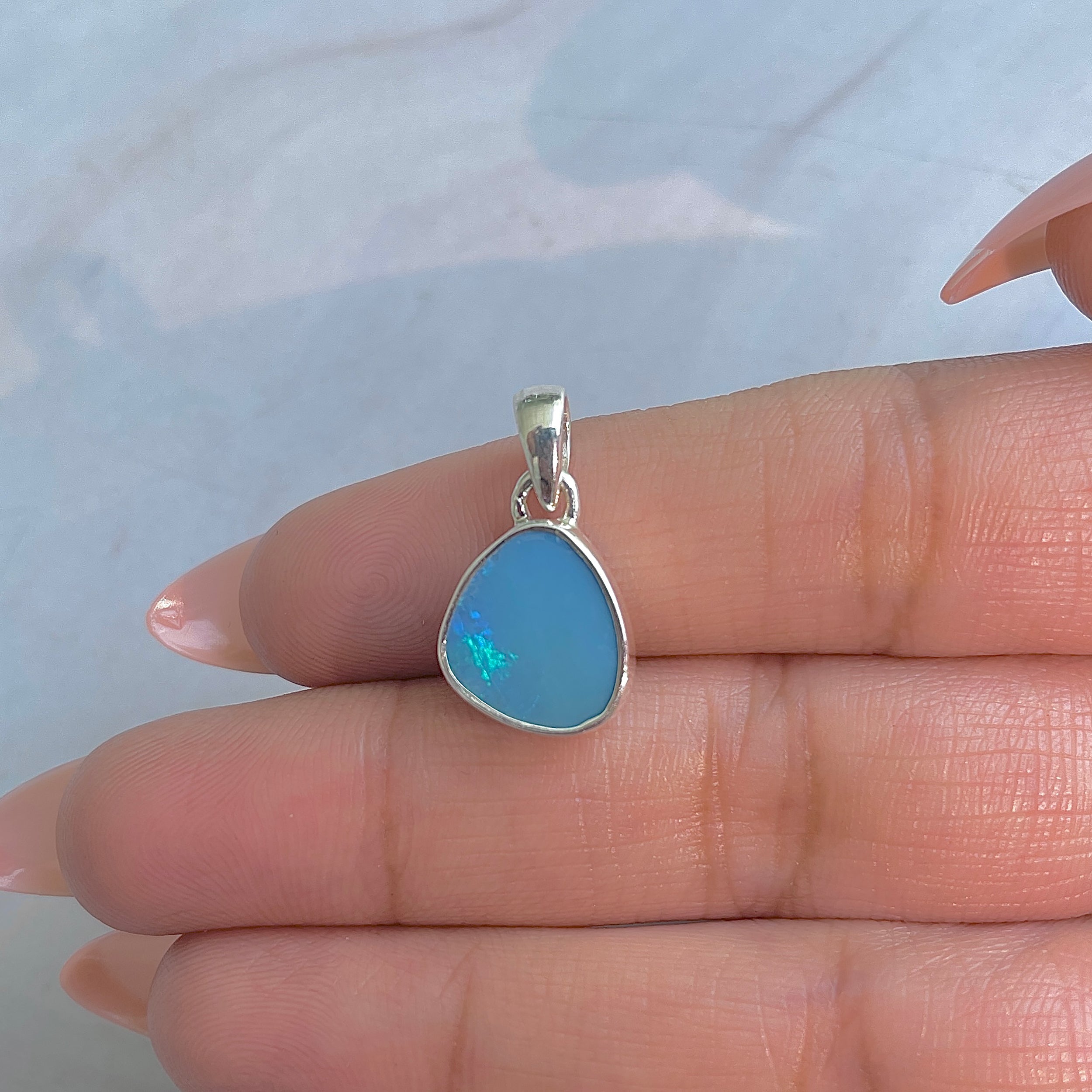 Australian Opal Pendant-(AOD-P-118.)
