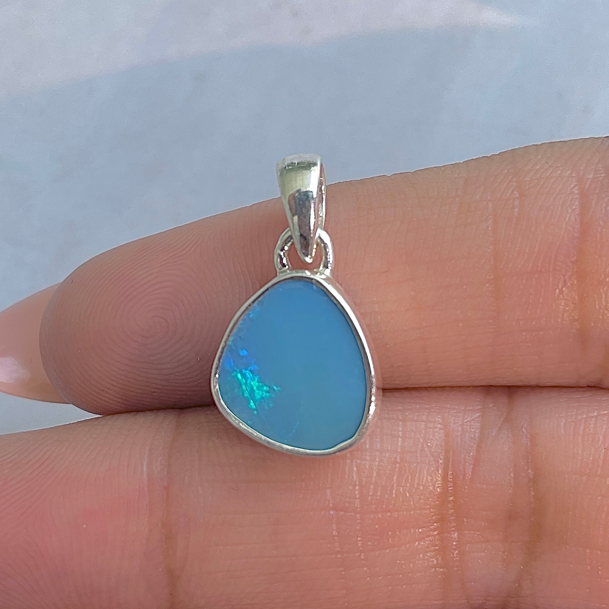 Australian Opal Pendant-(AOD-P-118.)