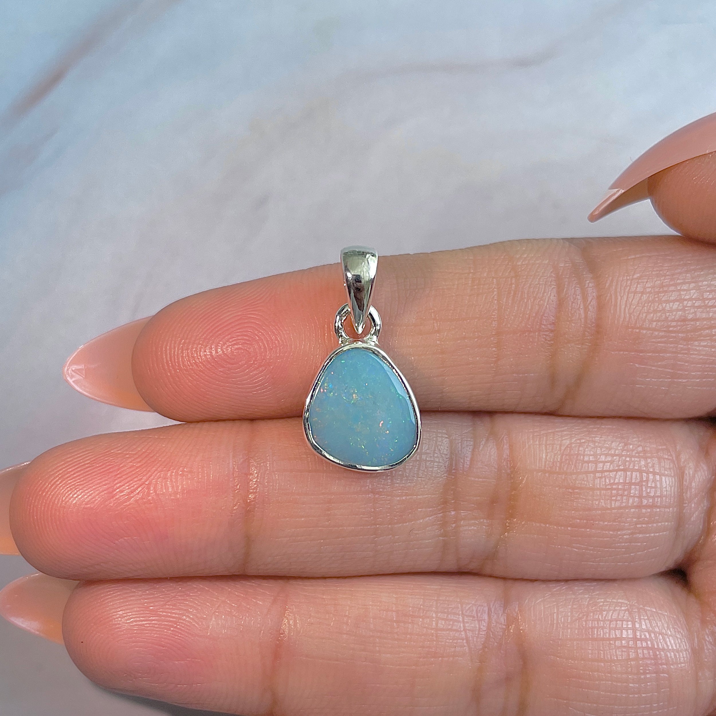 Australian Opal Pendant-(AOD-P-119.)
