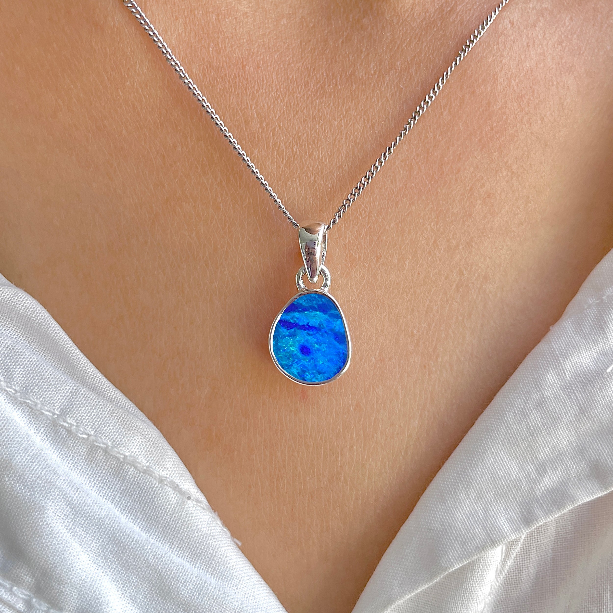 Australian Opal Pendant-(AOD-P-120.)