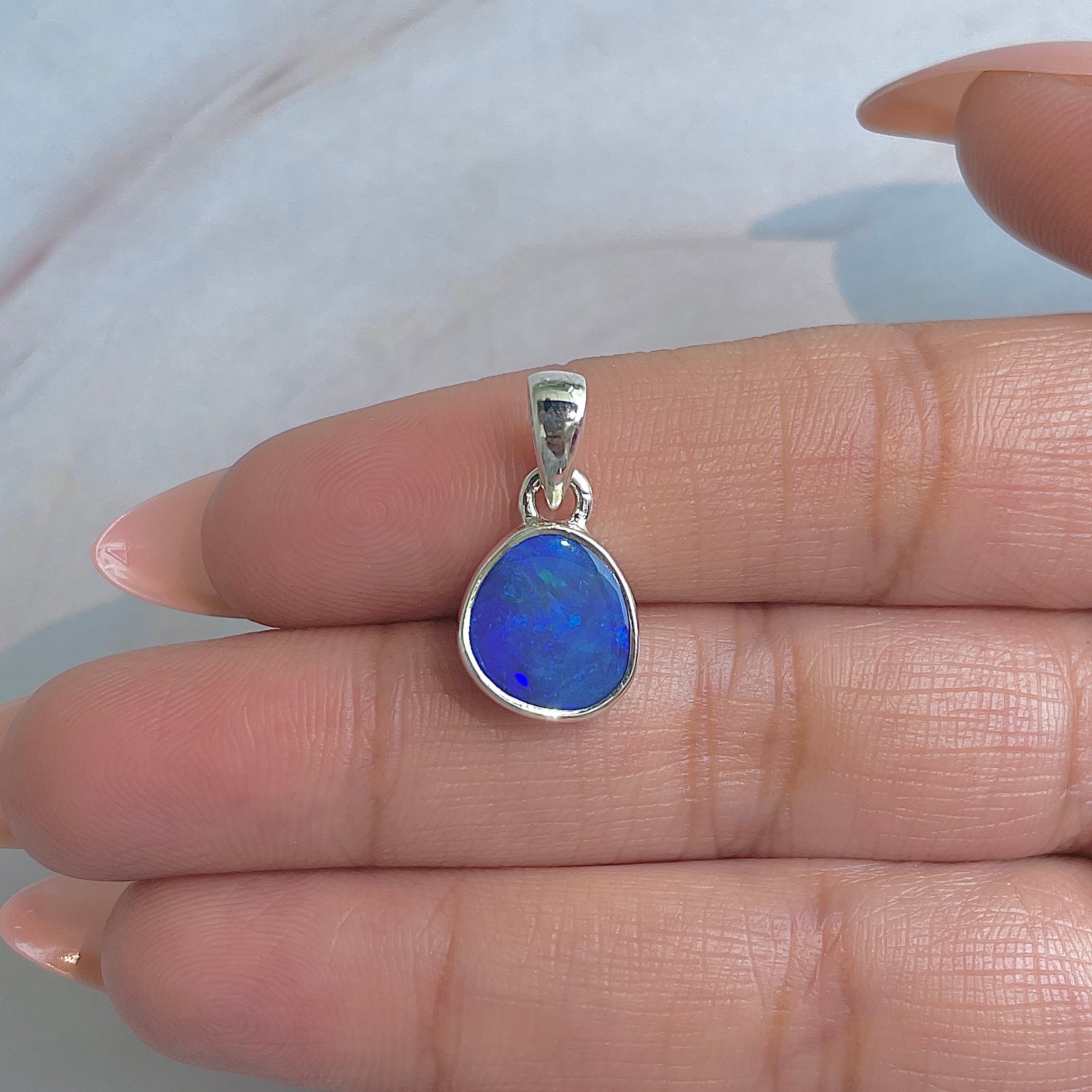 Australian Opal Pendant-(AOD-P-121.)